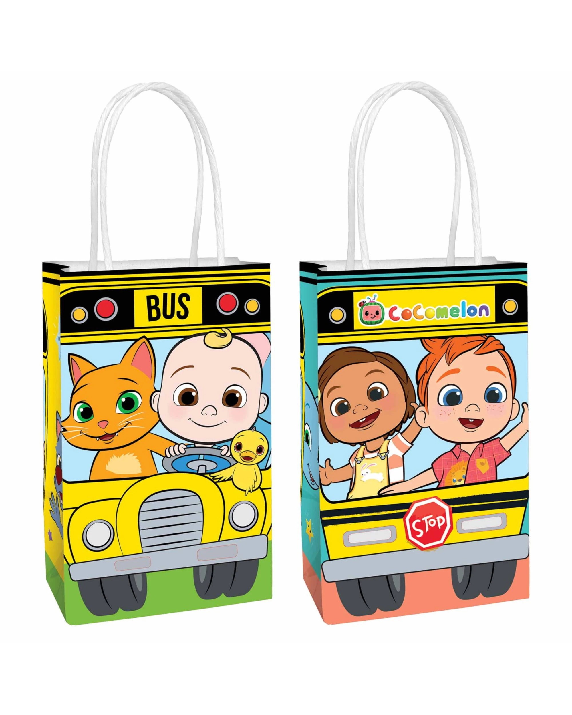 1 CoComelon Paper Gift Bags Pack of 8 - Multi, 1 of 1