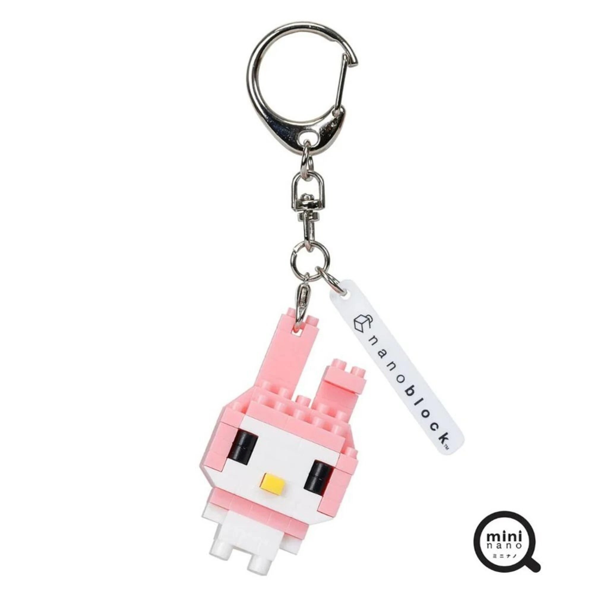 1 Sanrio - Hello Kitty - My Melody Nanoblocks N-FIG Bag Clip, 1 of 4