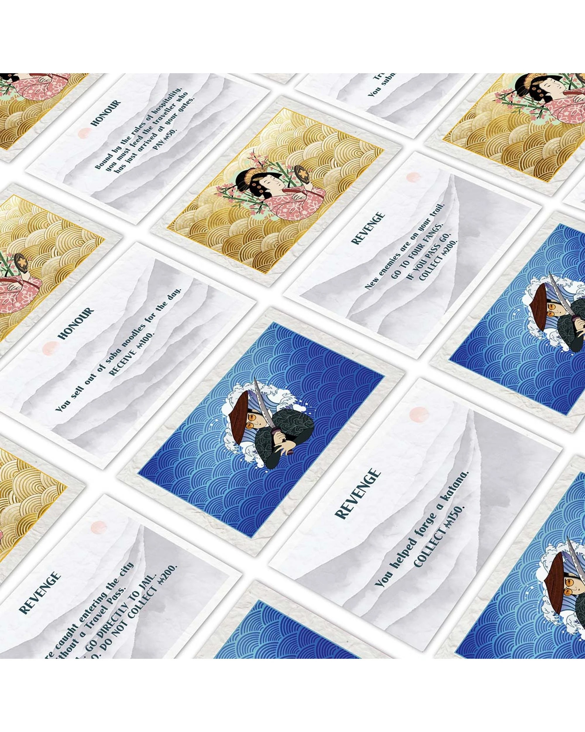 4 Monopoly Blue Eye Samurai Edition Board Game, 4 of 8