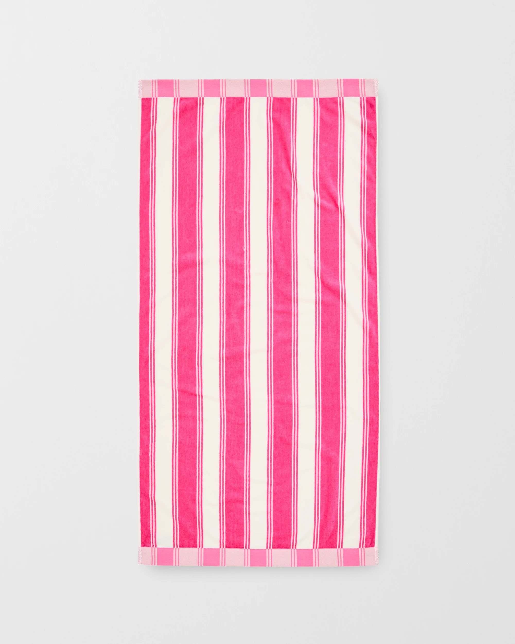 1 Target Byron Stripe Australian Cotton Kids Beach Towel - Pink, 1 of 2