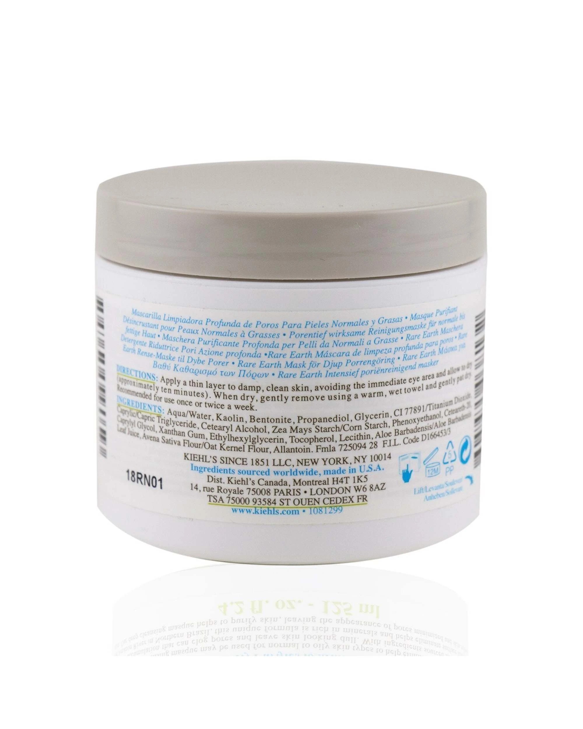 2 Kiehl's Rare Earth Deep Pore Cleansing Masque  125ml/4.2oz, 2 of 3