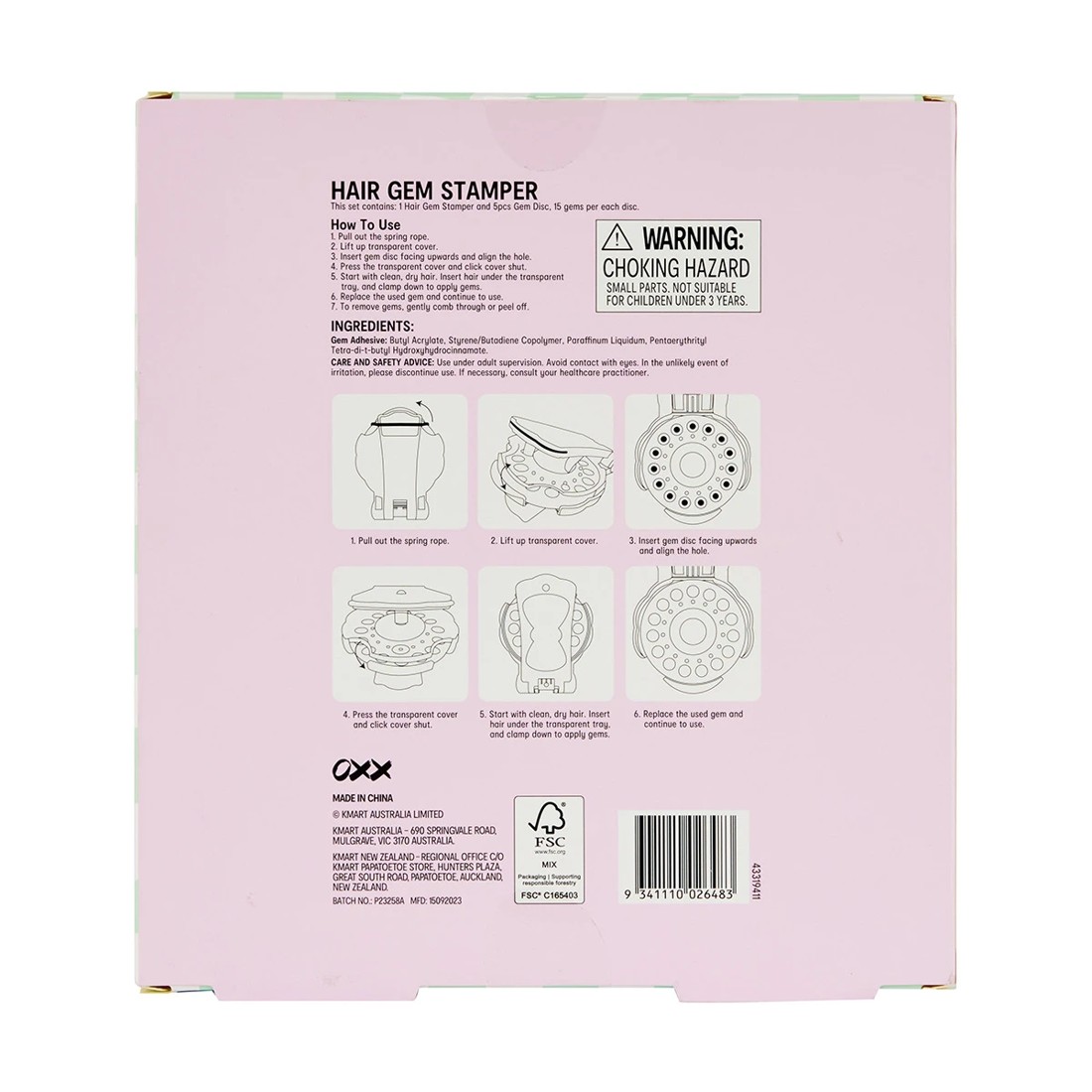 10 OXX Junior Hair Gem Stamper, 10 of 10