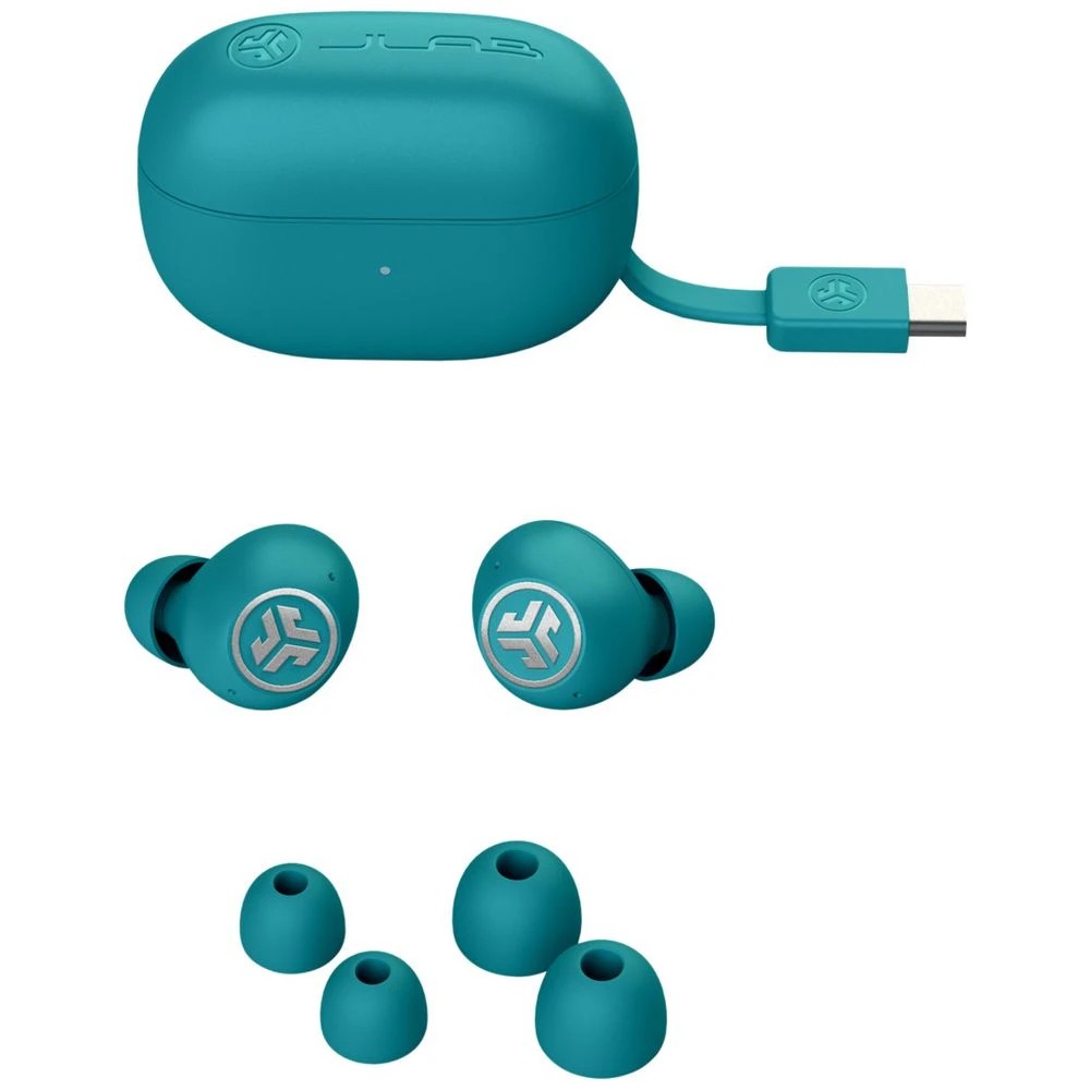 3 JLab Go Pop ANC True Wireless Earbuds Teal, 3 of 5