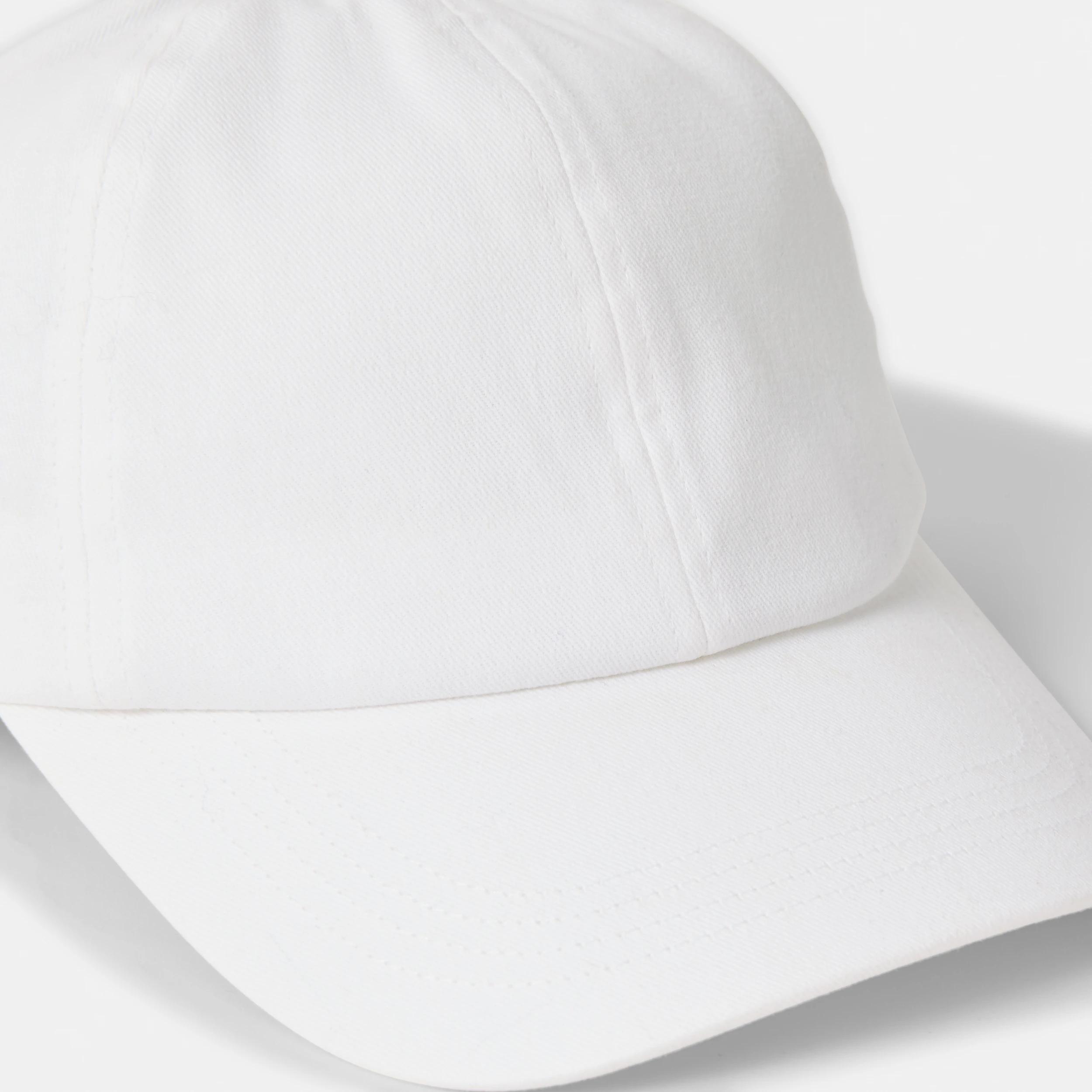 3 Twill Cap WHITE, 3 of 3