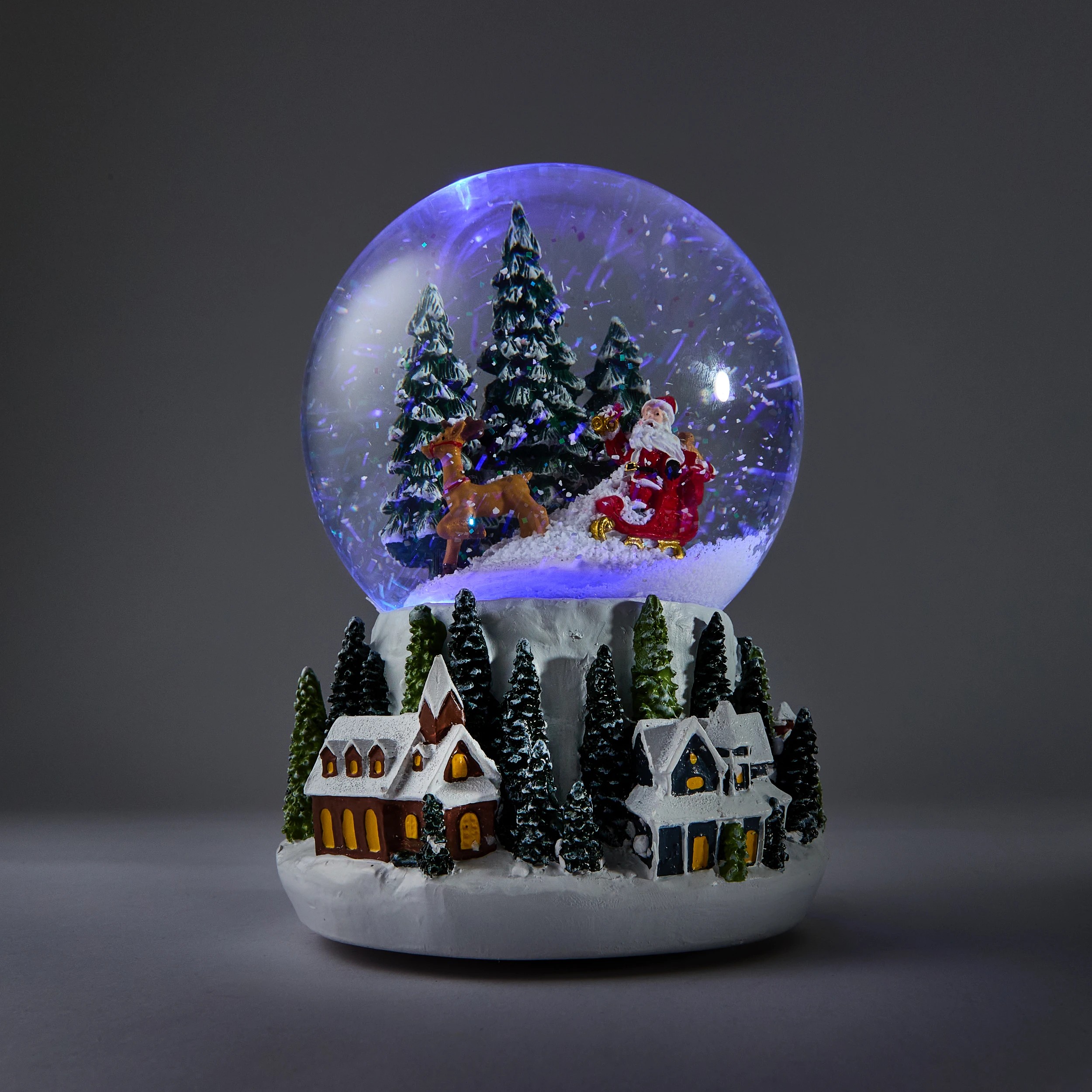 4 Light and Sound Snow Globe, 4 of 9