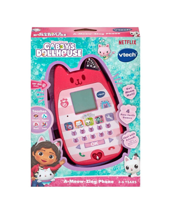 VTech DreamWorks Gabby's Dollhouse A-Meow-Zing Phone