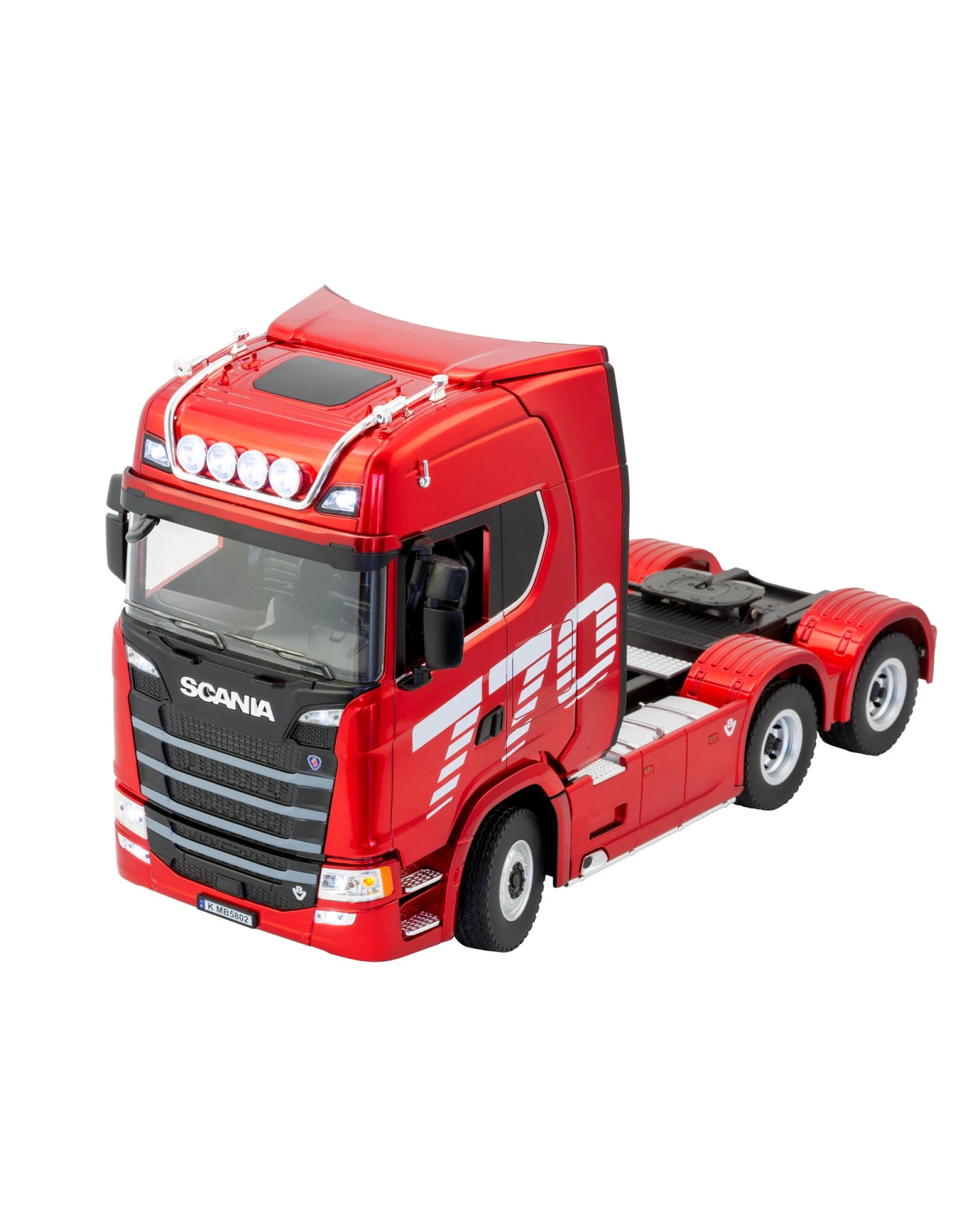 6 Gem Toys Scania Licensed Remote Control Trailer Head Truck with Lights, Sounds & Steering Adjustment, 6 of 9