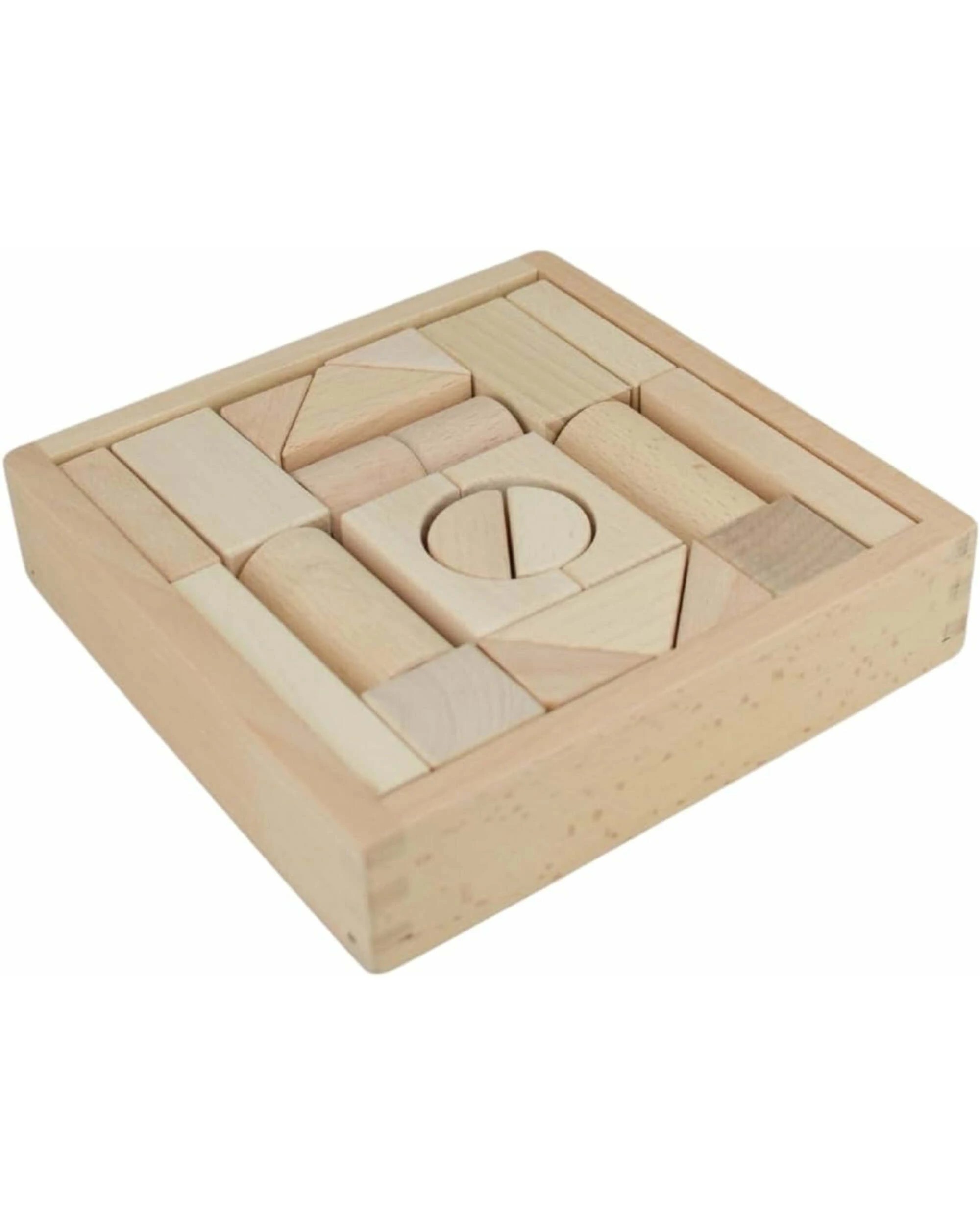 5 Kaper Kidz Natural Wooden Blocks- 22PCS, 5 of 5