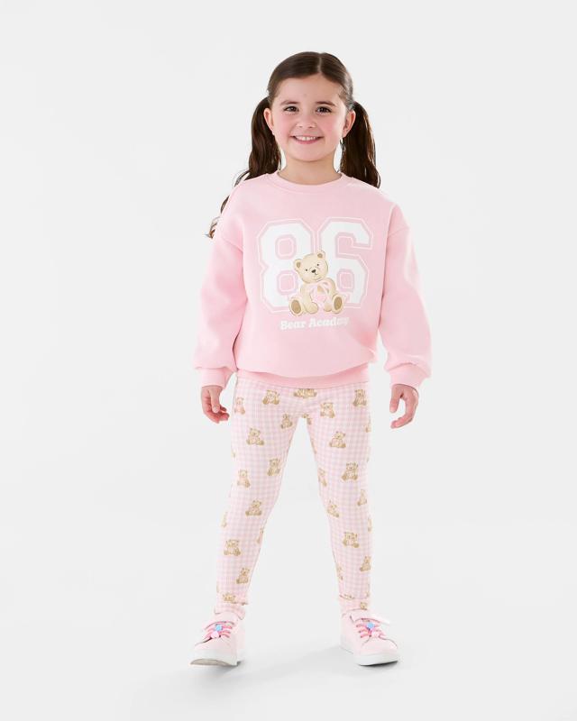 Crew Neck Top and Leggings