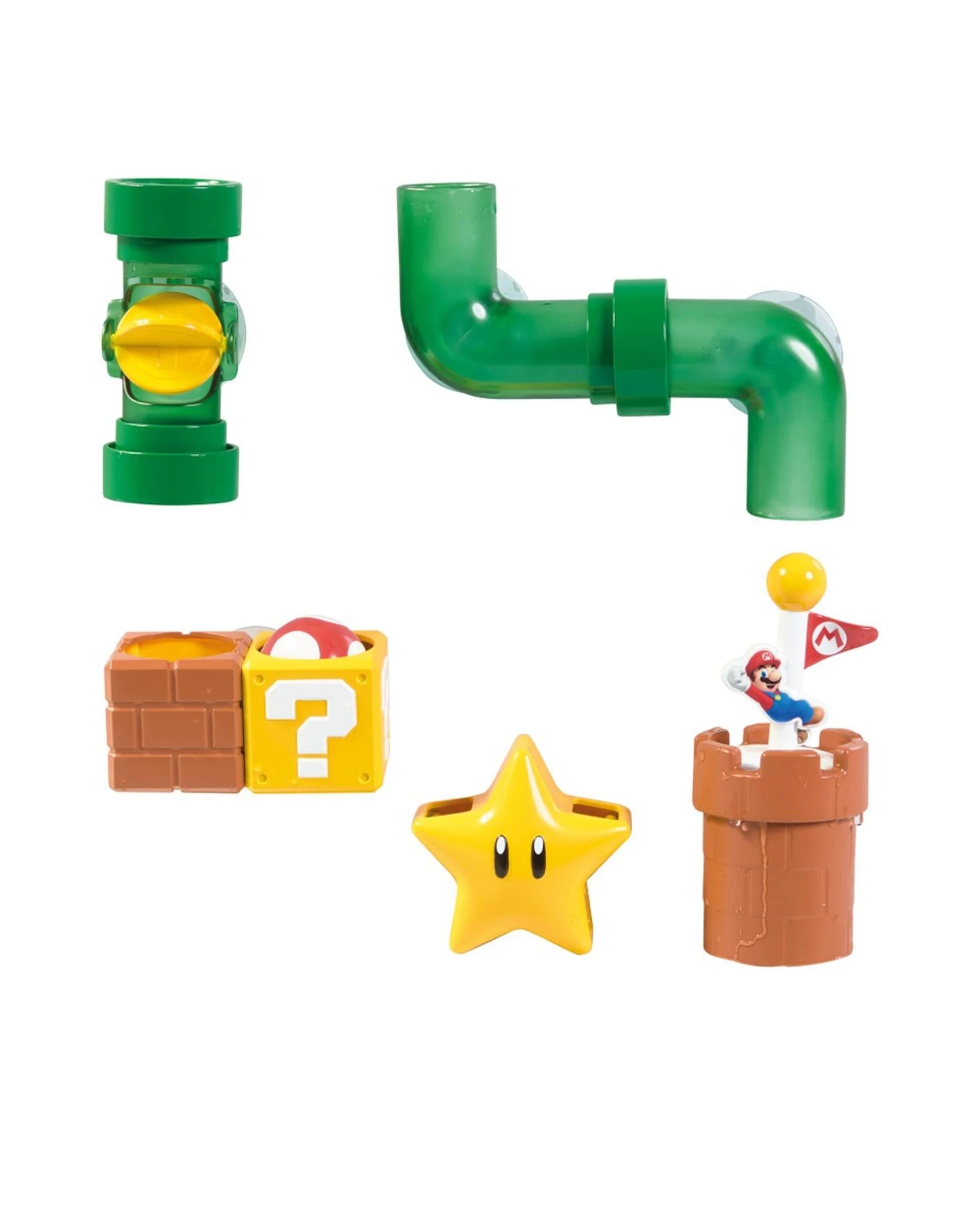 1 Tomy Toomies My Mario Bath Pipes Playset, 1 of 7