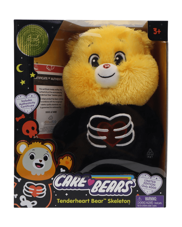 Care Bears Tenderheart Bear Skeleton Plush Toy