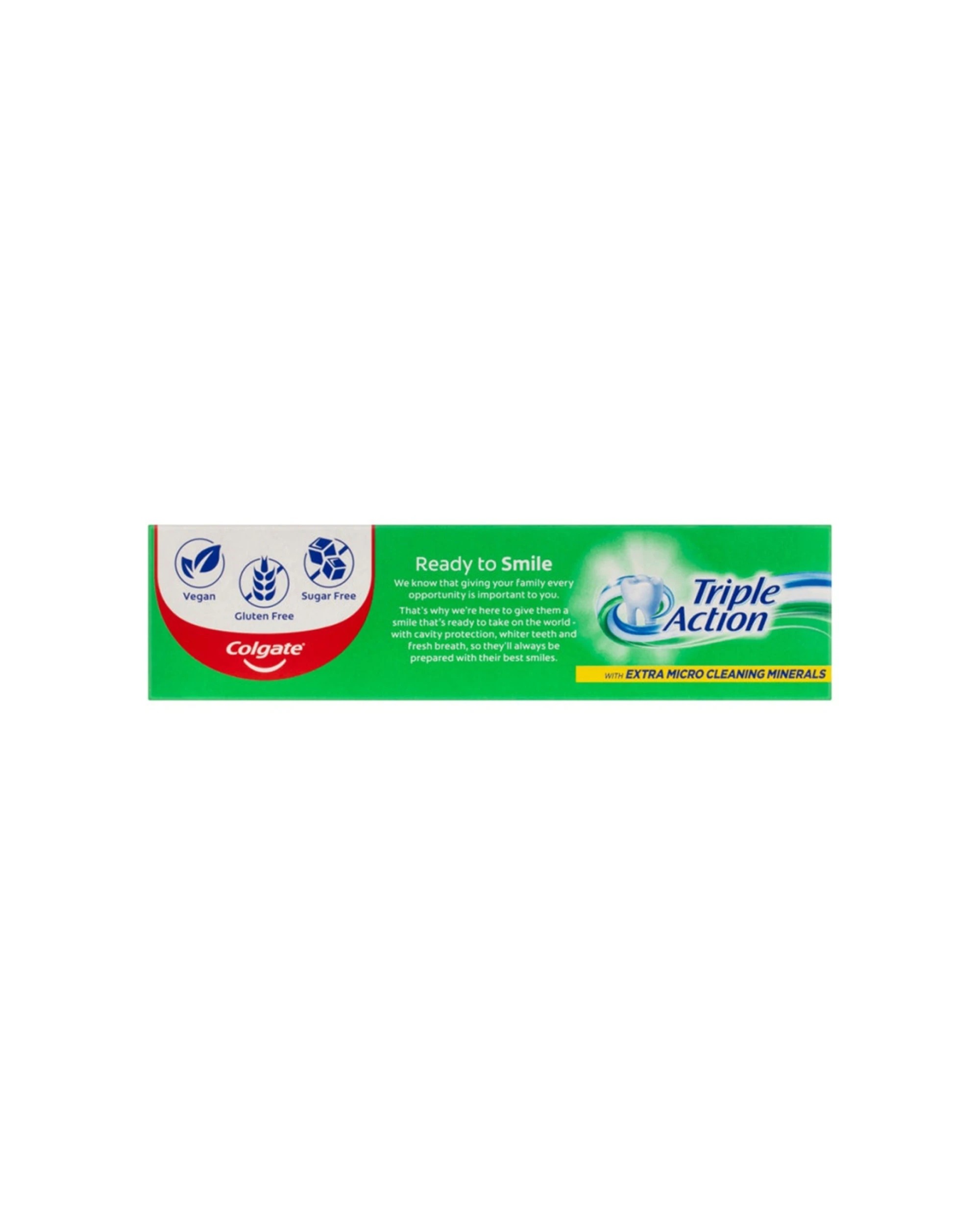 2 Colgate Triple Action Toothpaste Original Mint 110g, 2 of 3