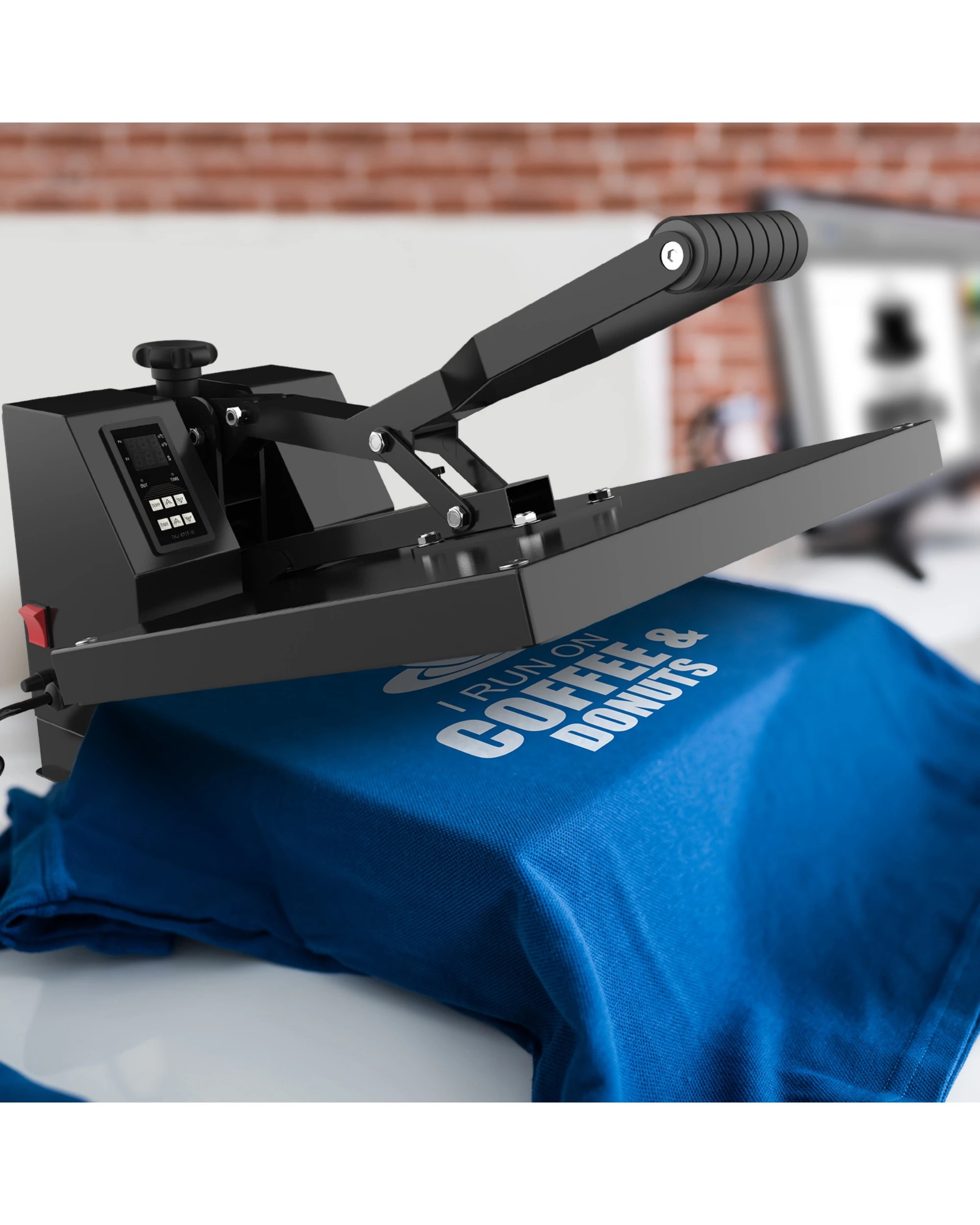 3 Advwin Heat Press Machine 40x60 High Pressure Digital - Black, 3 of 8