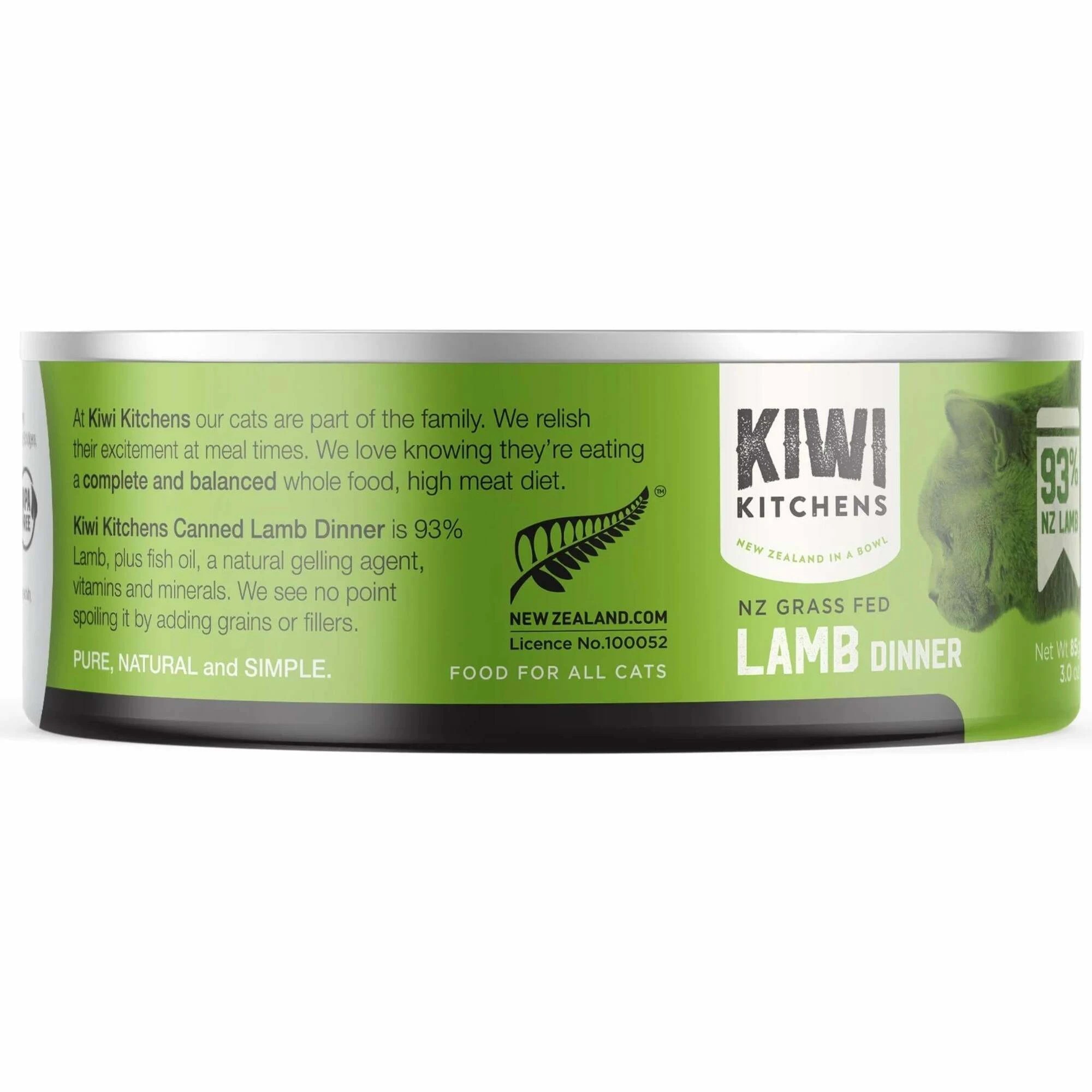 2 Kiwi Kitchens Cat Lamb 85g 18pk, 2 of 2