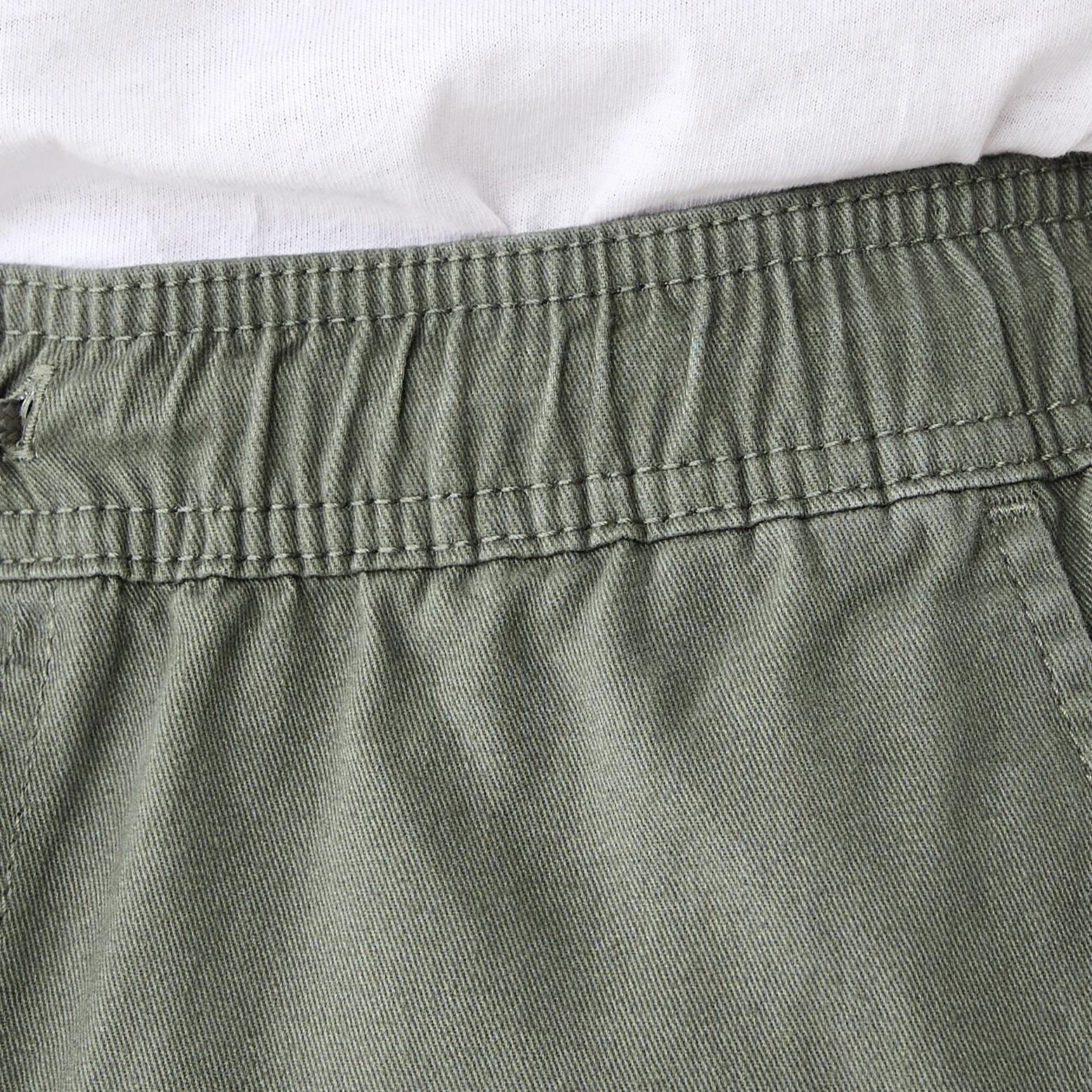 7 Elastic Waist Cuffed Joggers Grn Gum, 7 of 7