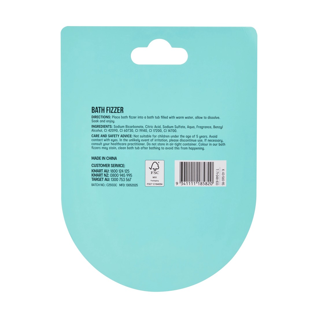 5 OXX Bodycare Spa Fizz Bath Fizzer 100g - Vanilla Scented, 5 of 5