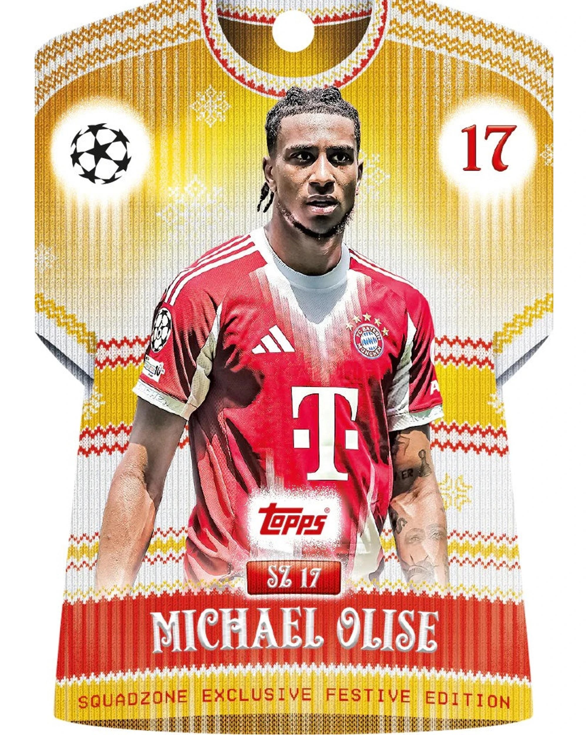 5 Match Attax UEFA Club Competitions 2025/2026 Edition Countdown Calendar, 5 of 7