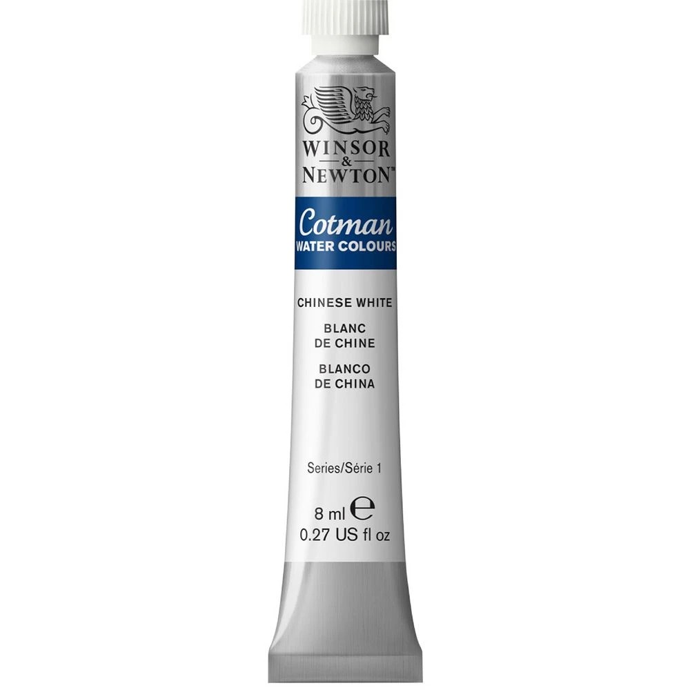 1 Winsor & Newton Cotman Watercolour 8mL Chinese White, 1 of 1