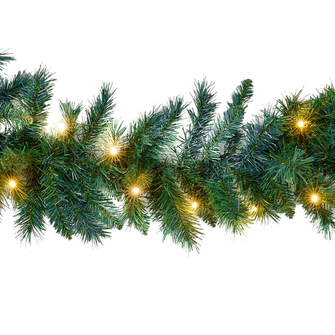 4 Light Up Green Garland, 4 of 7