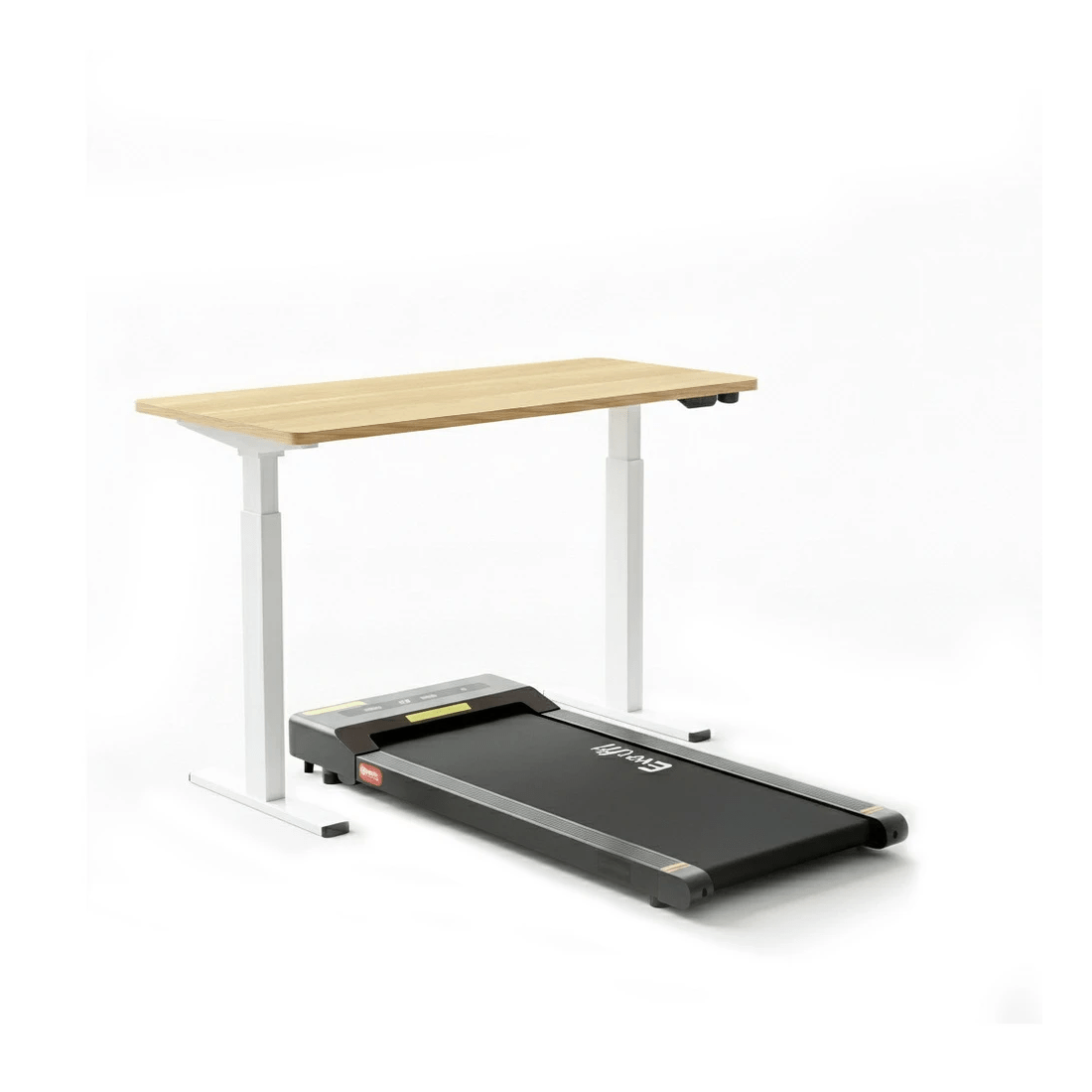 1 Artiss Electric Treadmill with 140cm Automatic Standing Desk Walking Pad 400mm - Multi, 1 of 2