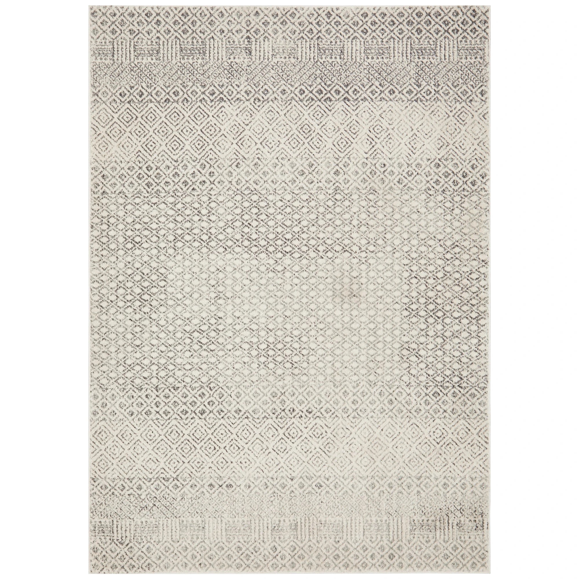 1 Common Ground Rugs Encore 265 330x240cm - Extra Large Floor Rug - Silver, 1 of 9