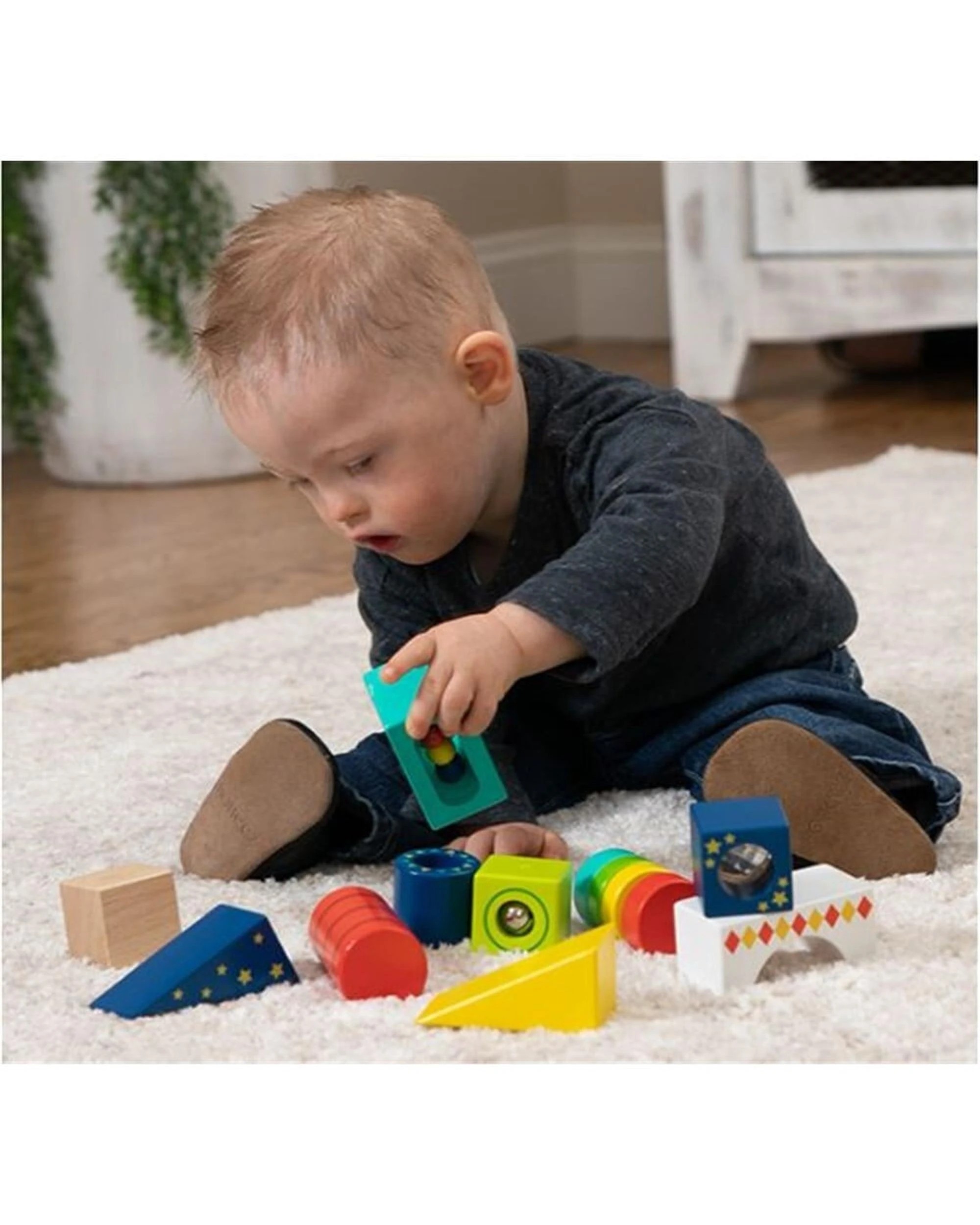 7 Fat Brain Toy Co Explore and Discover Sensory Blocks, 7 of 7