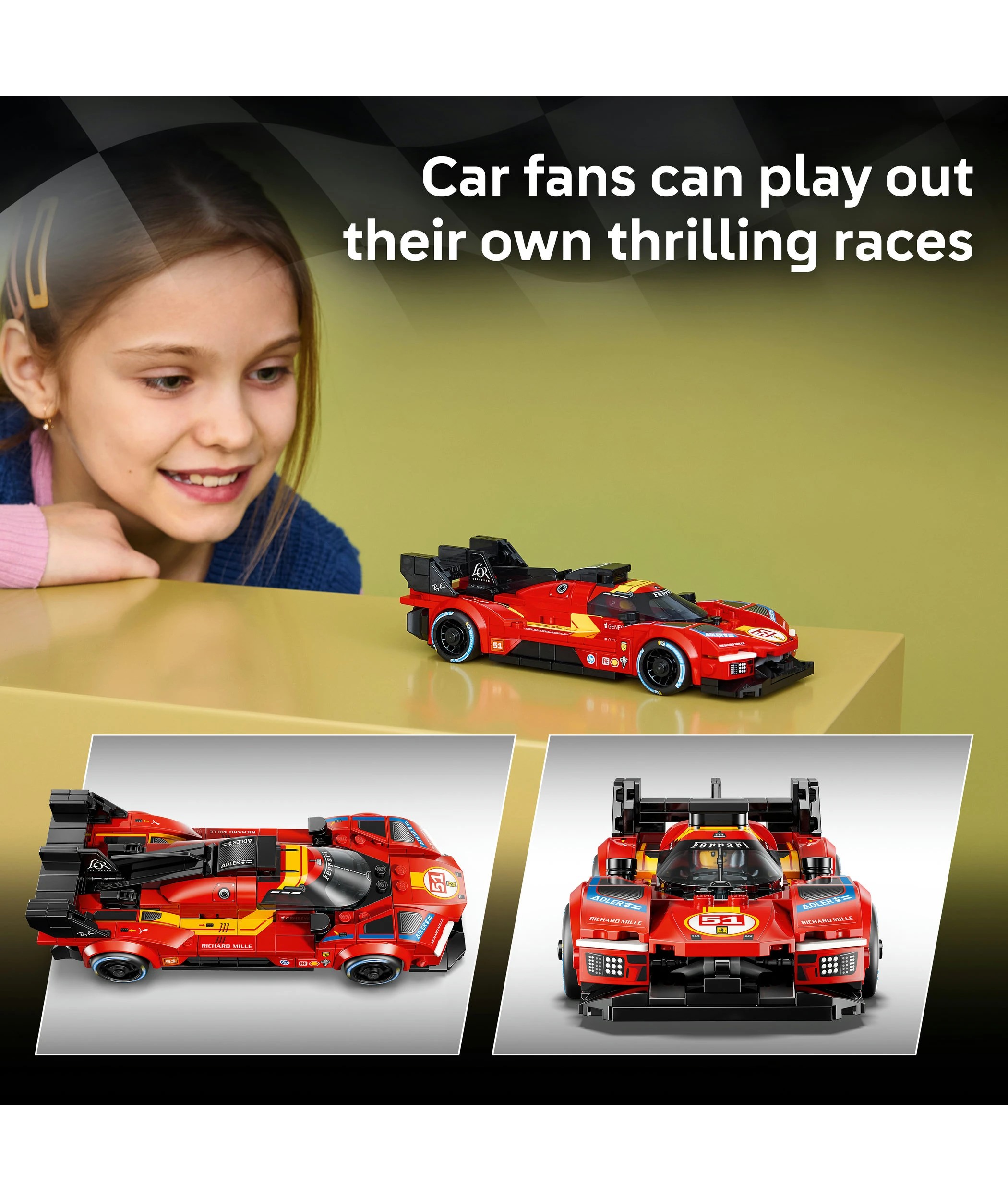 4 LEGO Speed Champions Ferrari 499P 77261, 4 of 10