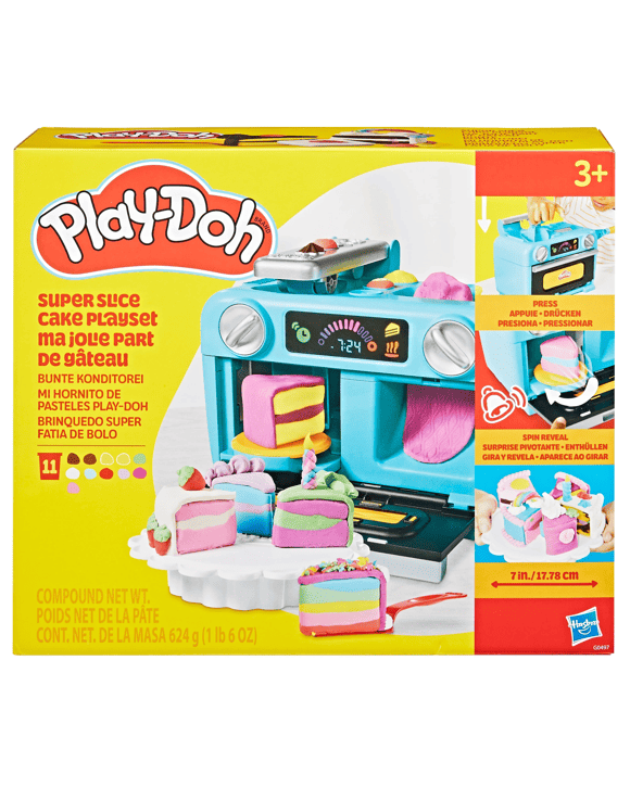 Play-Doh Super Slice Cake Playset - Multi