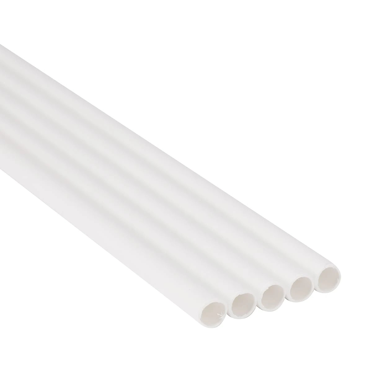 5 100 Pack White Paper Straws, 5 of 6