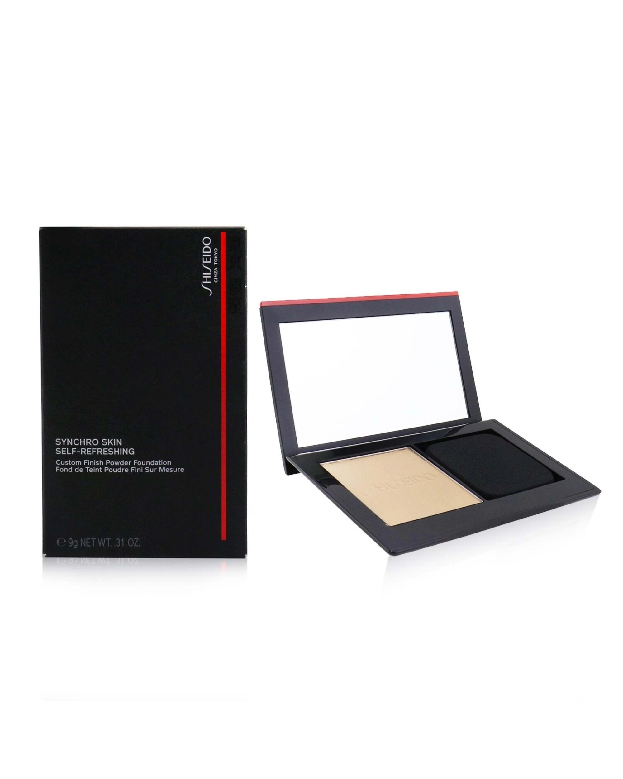 7 Shiseido Synchro Skin Self Refreshing Custom Finish Powder Foundation - # 9g/0.31oz - Beige, 7 of 9