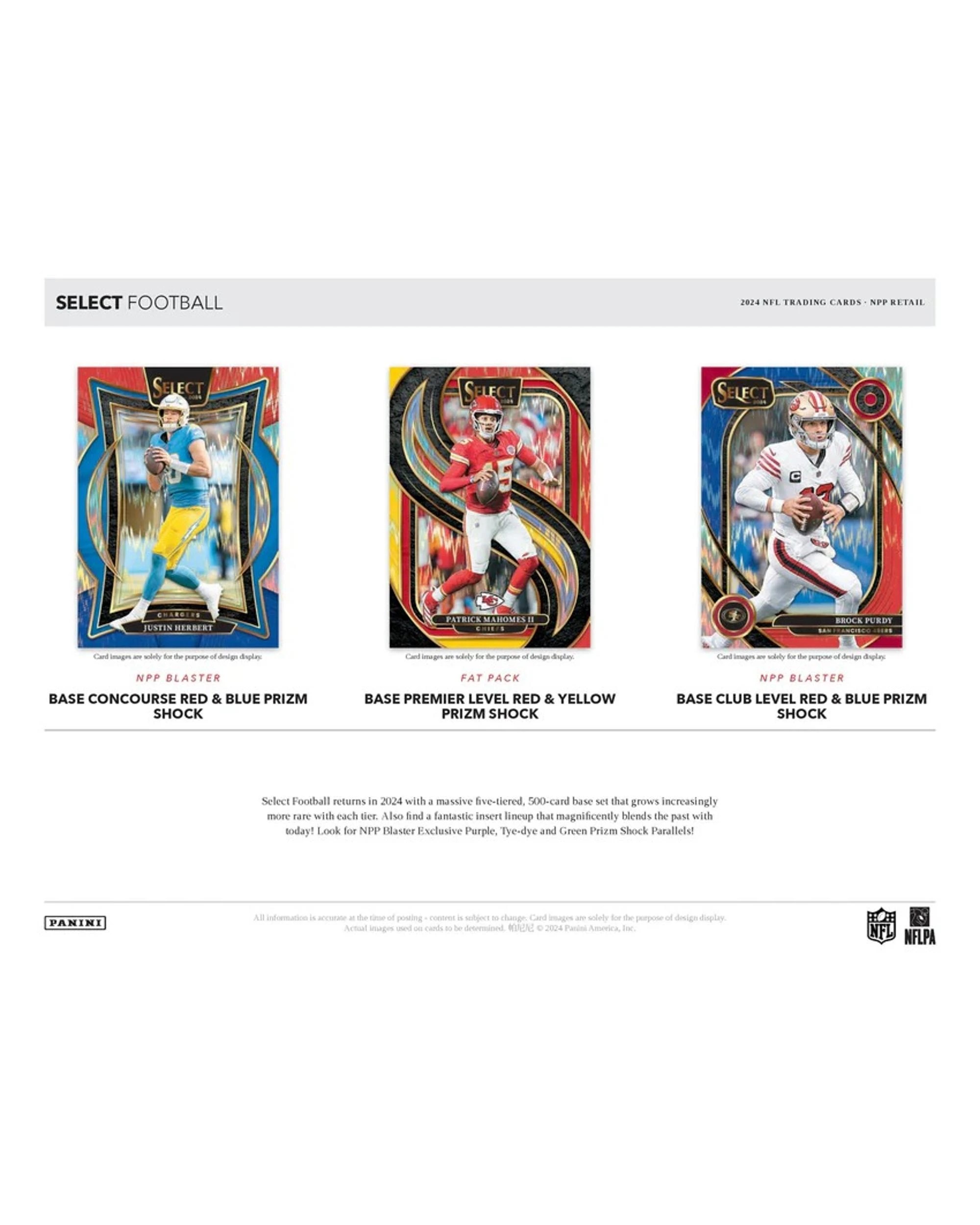 3 Panini 2024 Nfl Select Football Blaster Box, 3 of 4