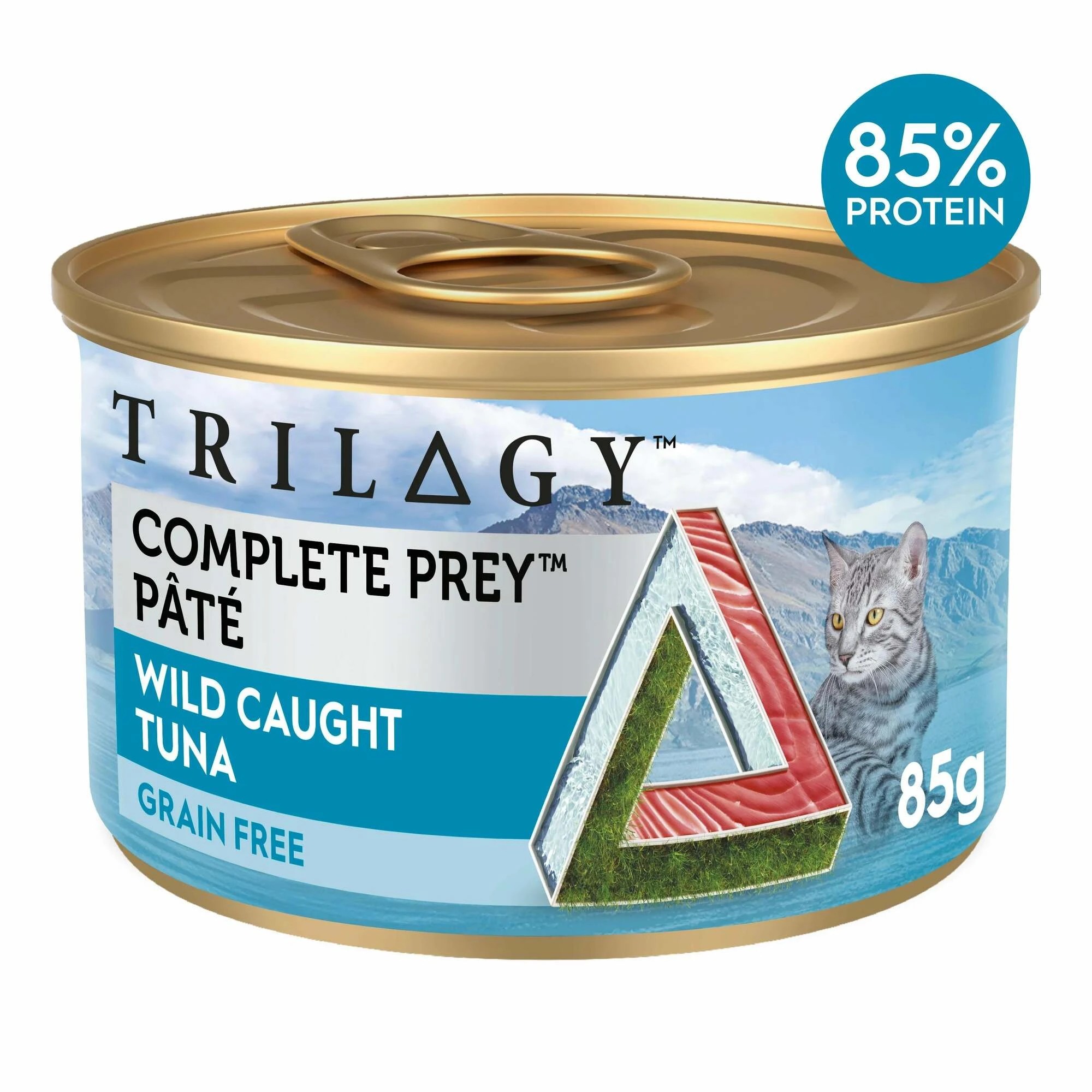 1 Trilogy Complete Prey Pate Tuna 85g 24pk, 1 of 2