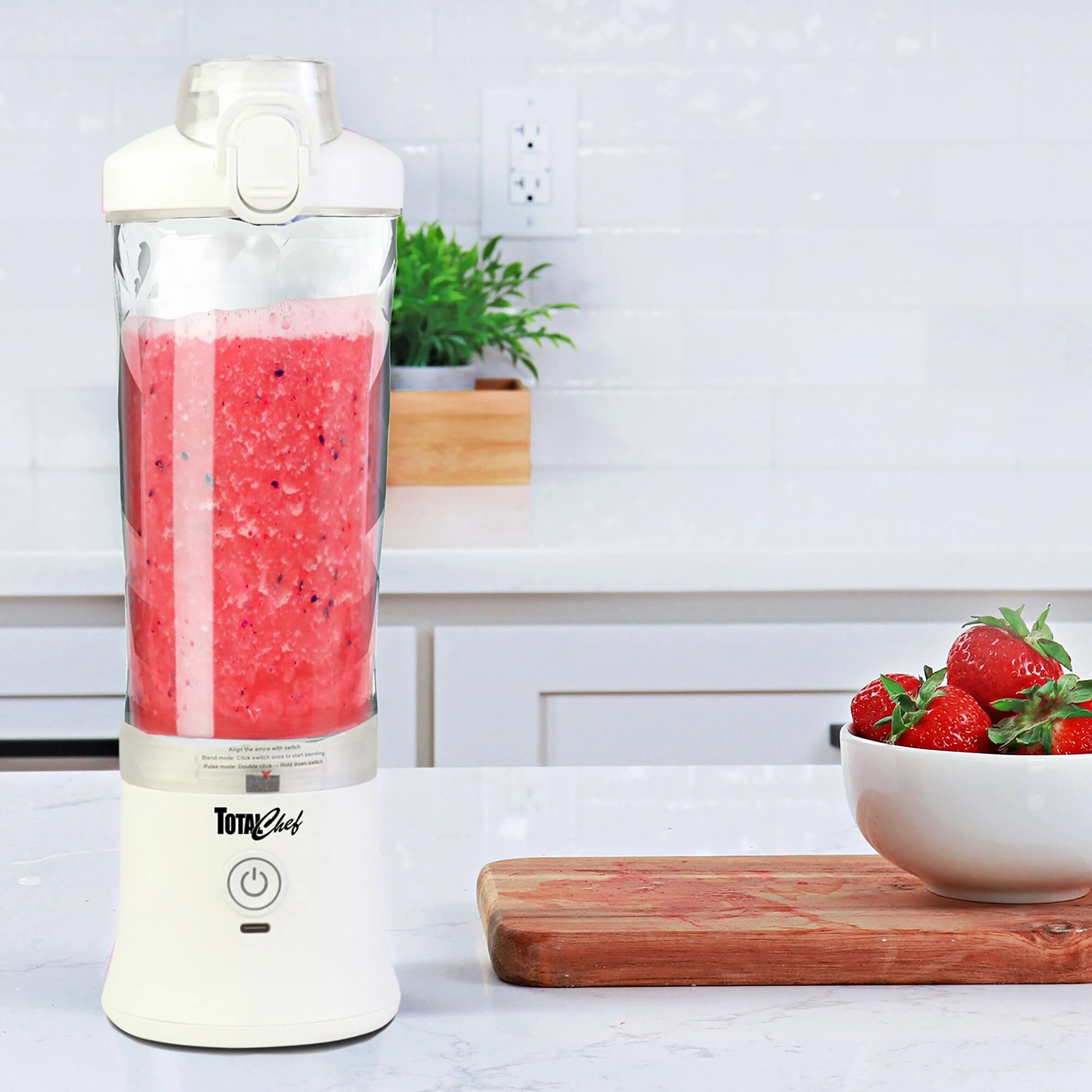 2 Total Chef Personal Blender - White, 2 of 7