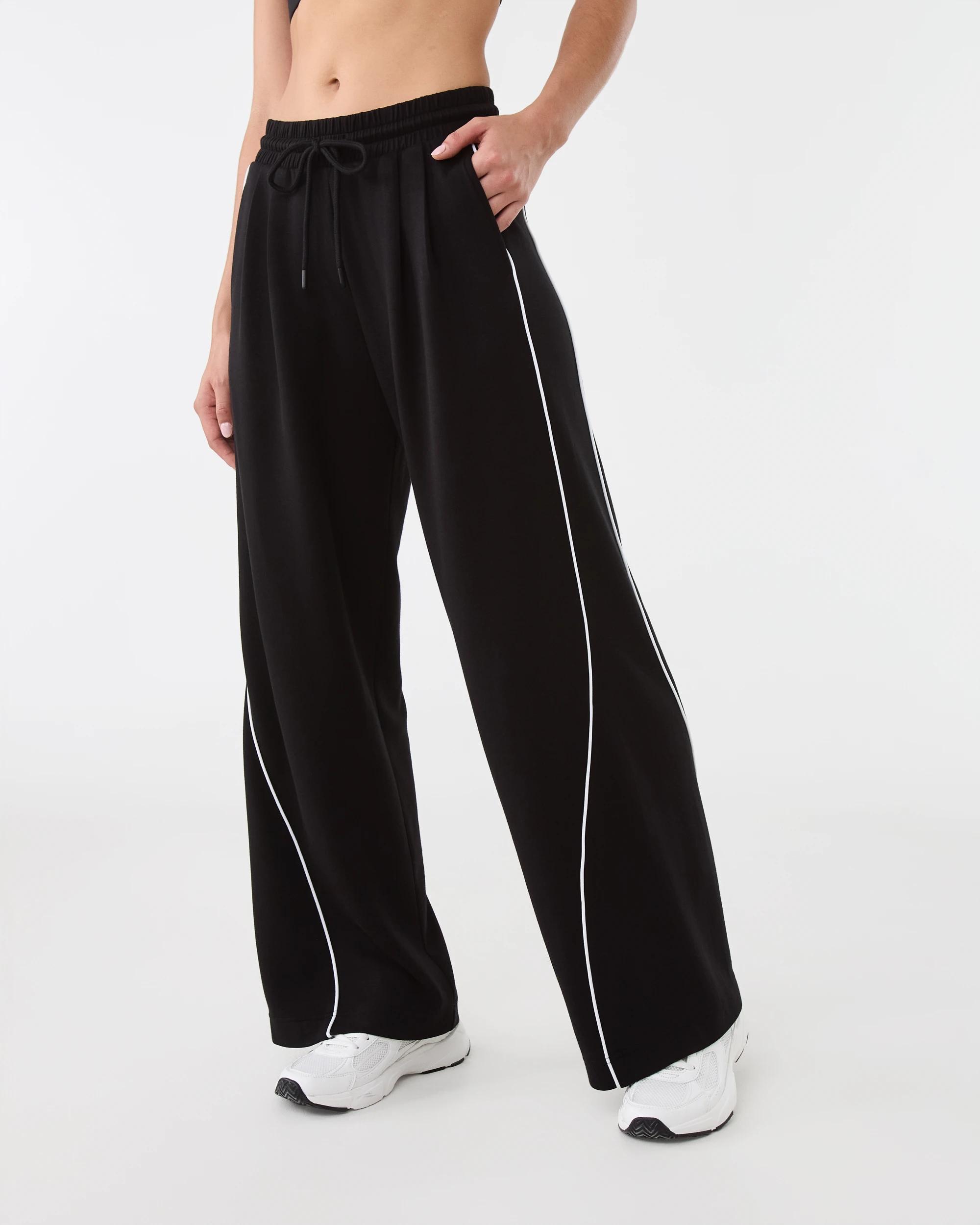 1 Side Pipe Pants Black, 1 of 7