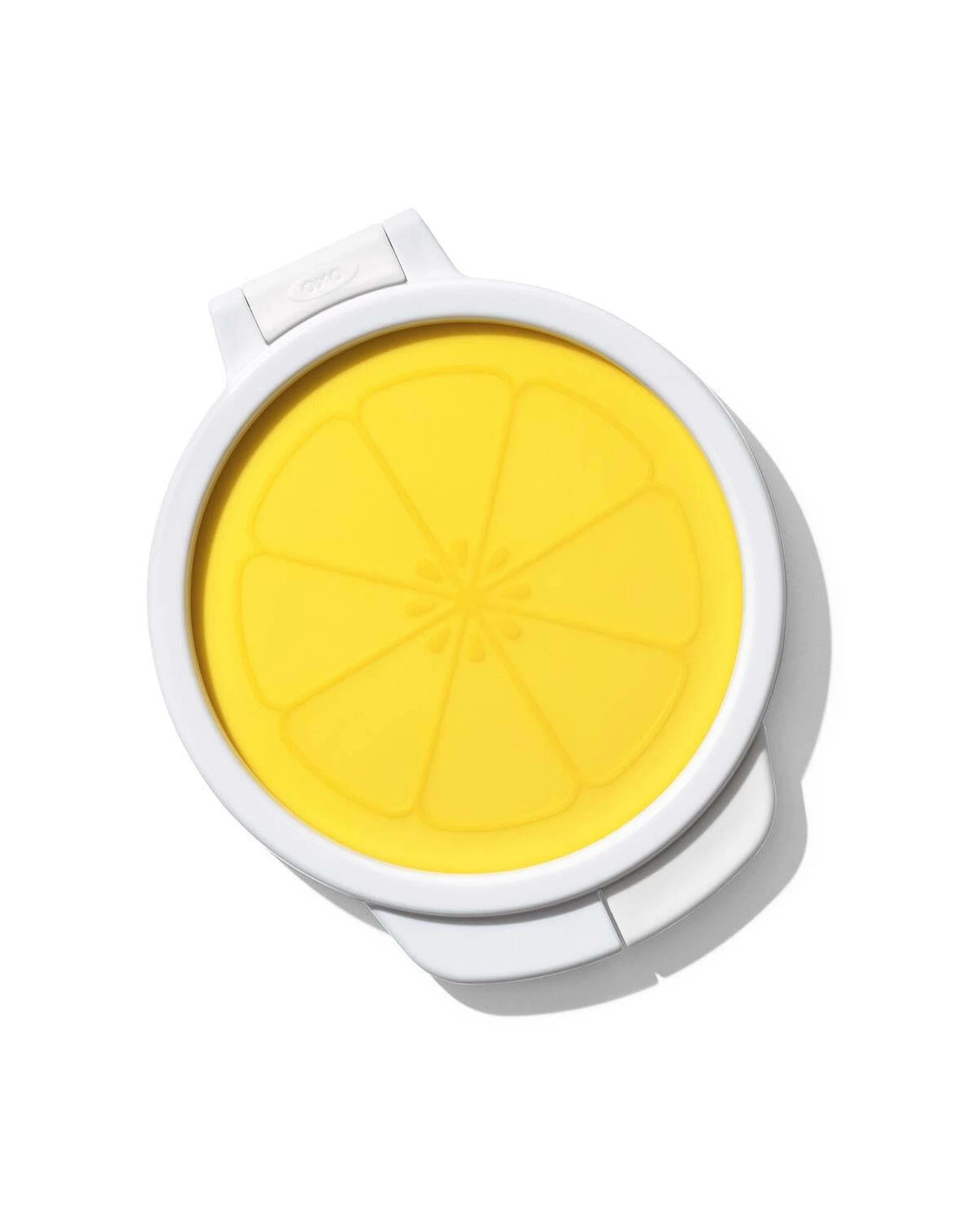 1 Oxo Good Grips Silicone Cut & Keep Lemon Saver Kitchen Food Storage - Yellow, 1 of 1