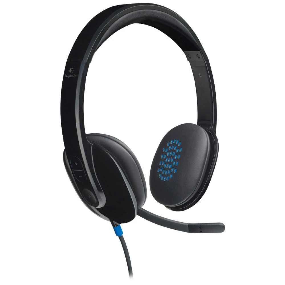 2 Logitech USB Headset Black H540, 2 of 2