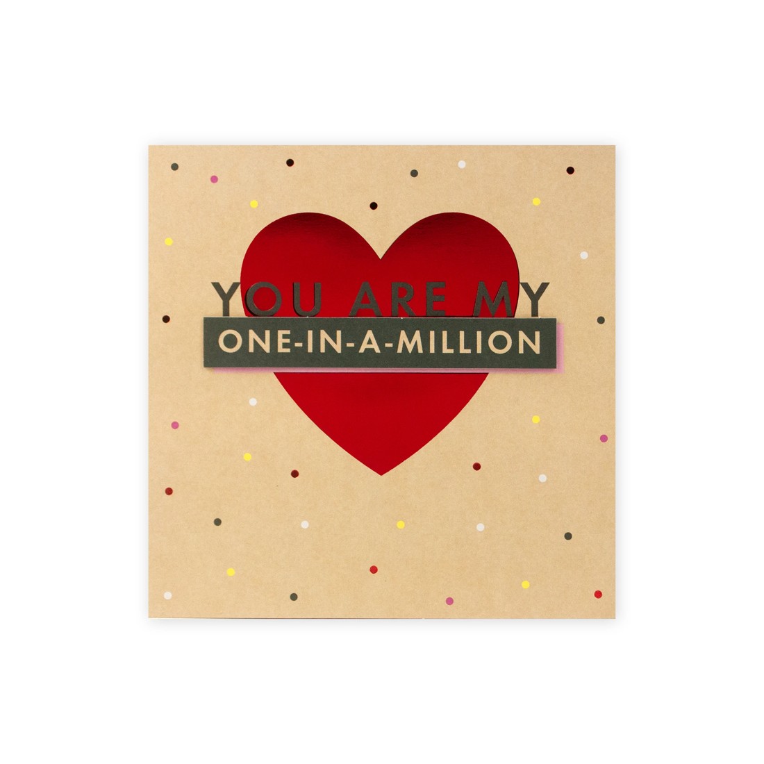 1 Hallmark Valentine's Day Card - One-In-A-Million, 1 of 2