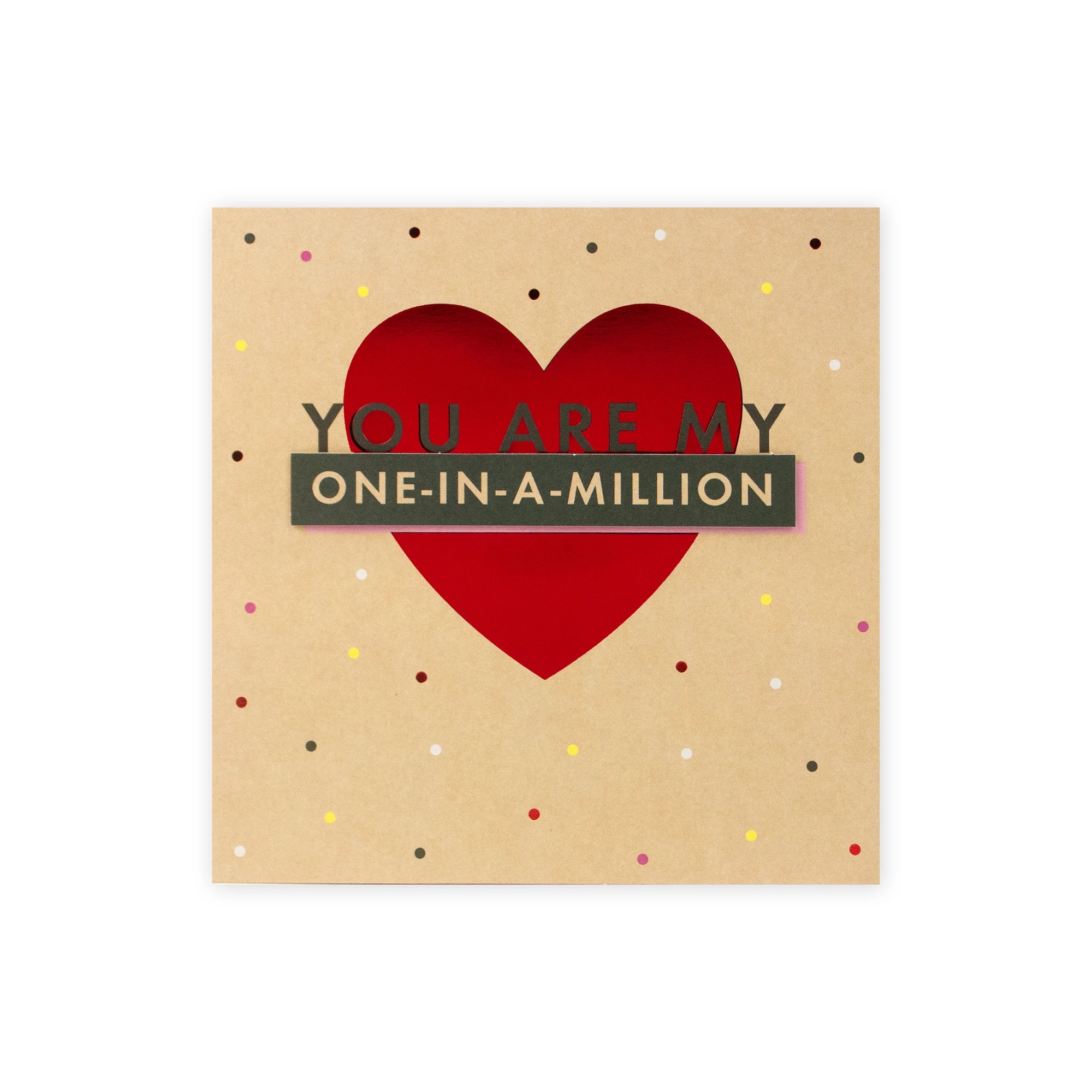 1 Hallmark Valentine's Day Card - One-In-A-Million, 1 of 2
