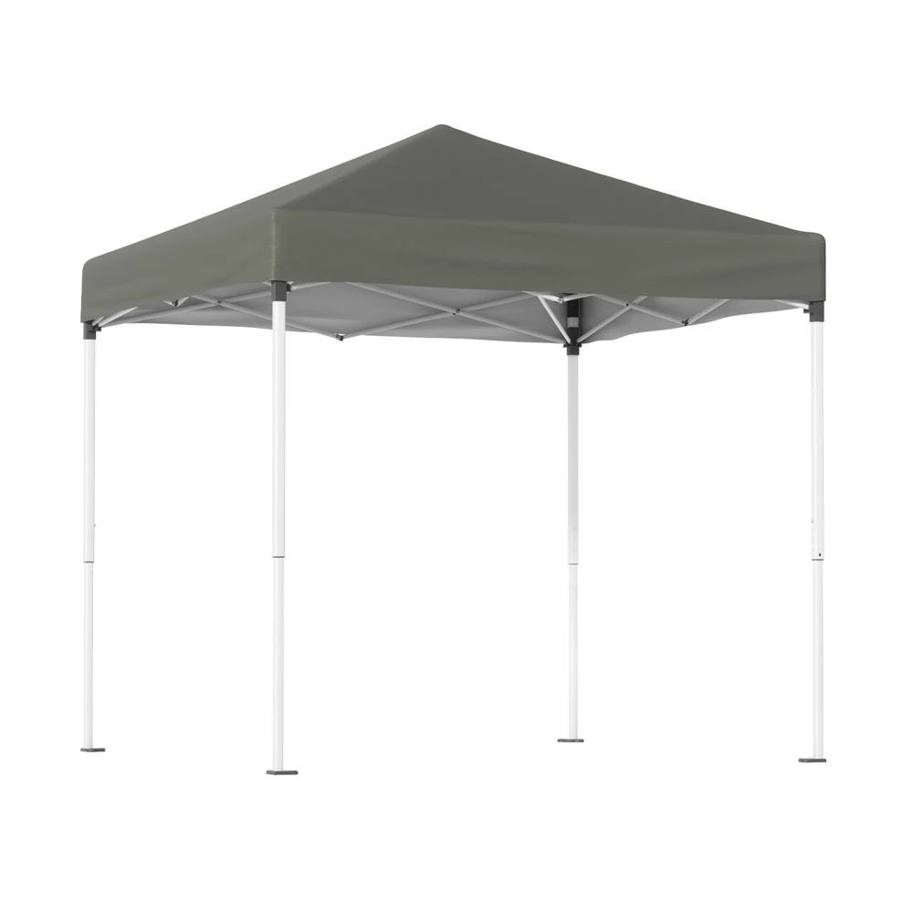 1 Instahut Gazebo 2x2m Outdoor Patio Garden Marquee Shade w/ Base Pods - Grey, 1 of 6