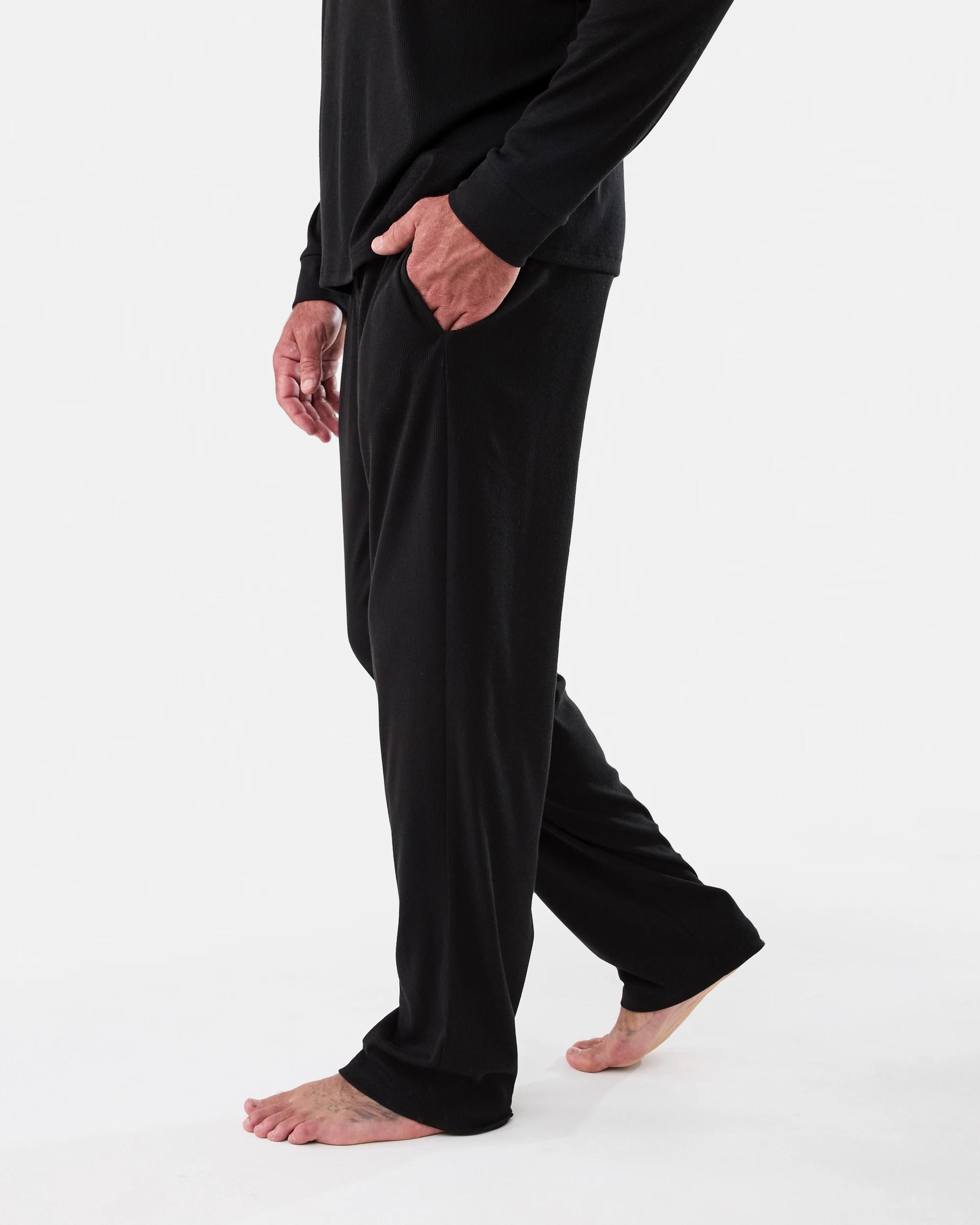 2 Soft Rib Pants Black, 2 of 6