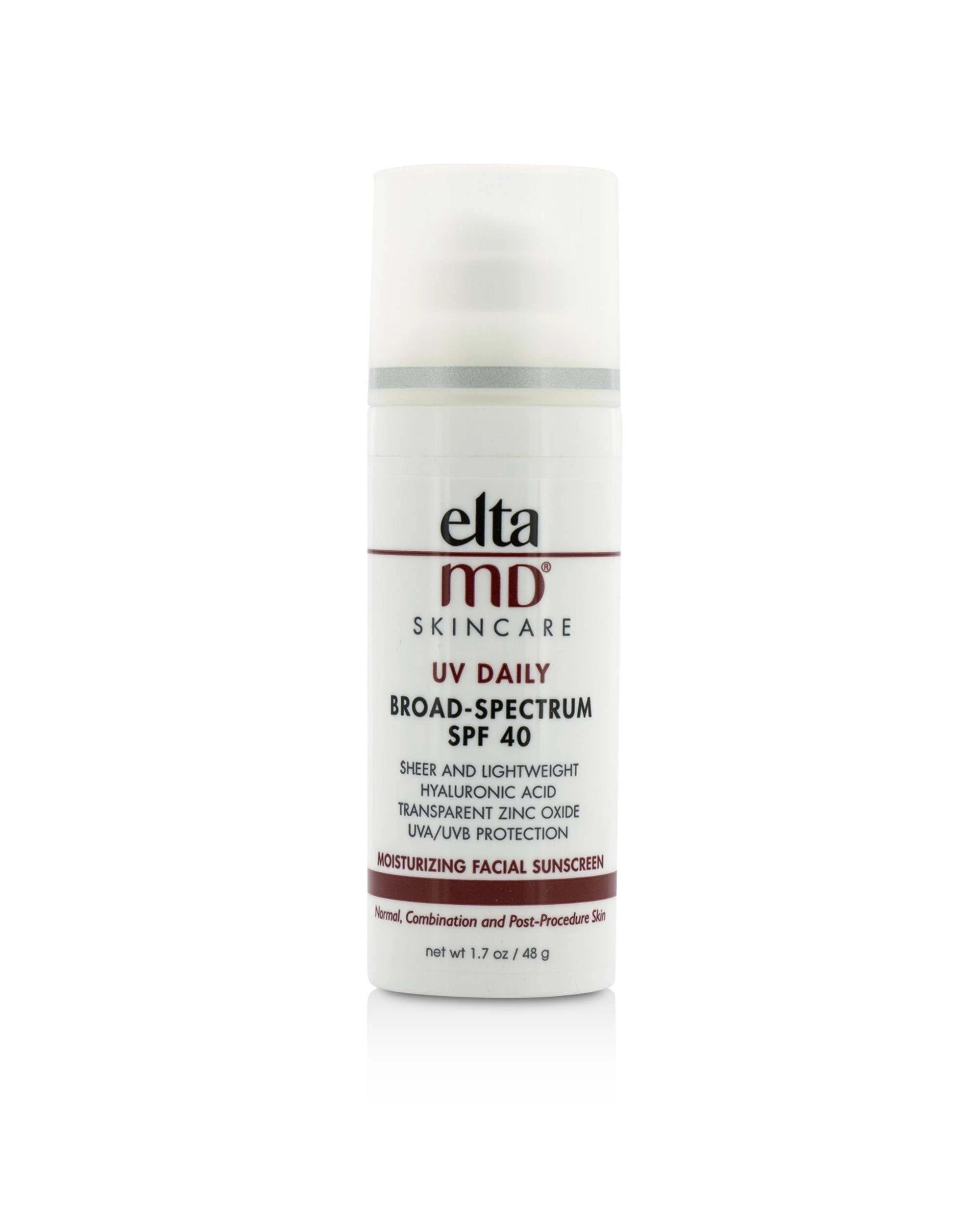 2 EltaMD UV Daily Moisturizing Facial Sunscreen SPF 40 -(Packaging Random Pick)  48g/1.7oz, 2 of 3
