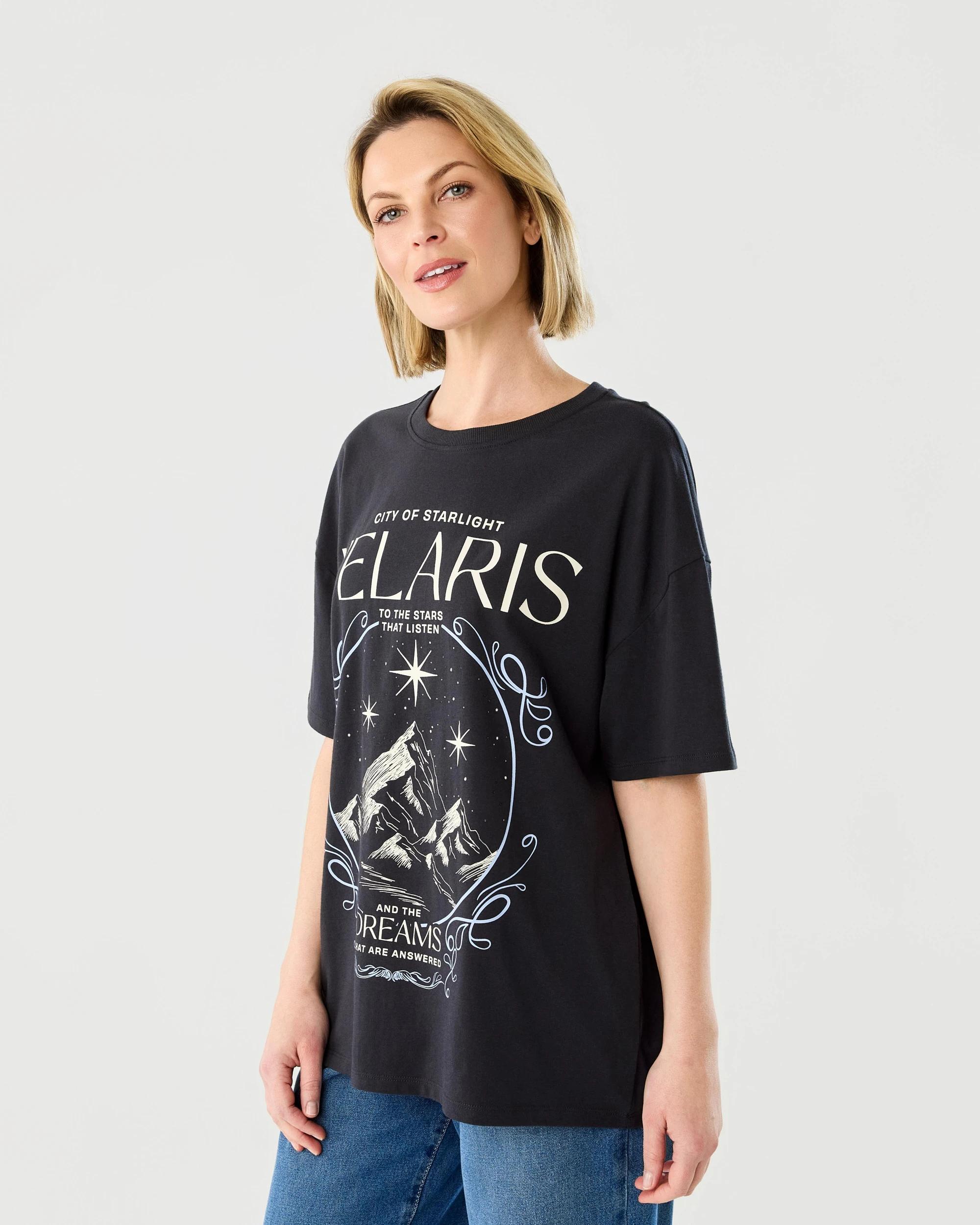 2 Short Sleeve Sarah J. Maas License T-shirt Acotar, 2 of 7