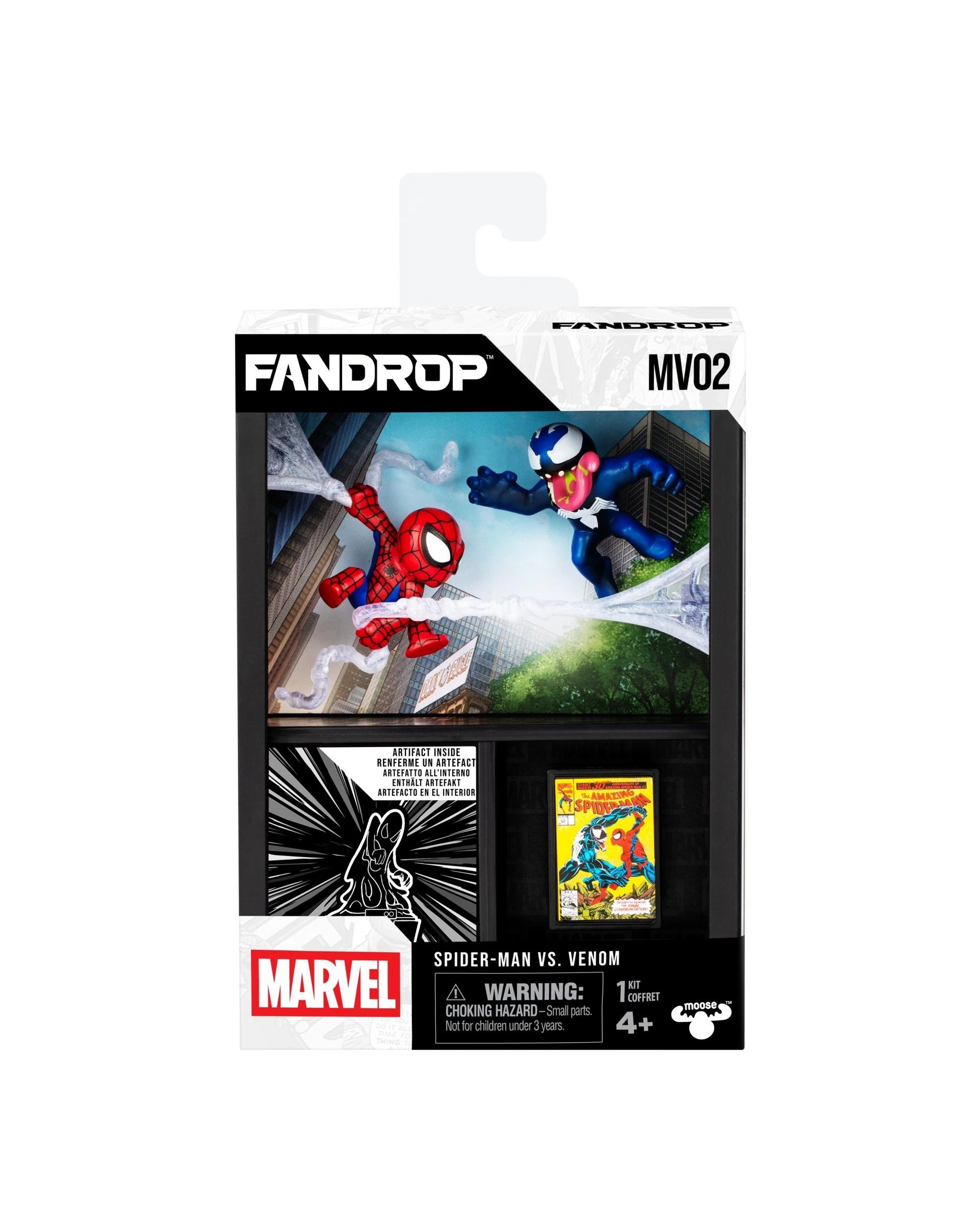 1 Fandrop Marvel MV02 Spider-Man vs Venom 2 Figure Diorama, 1 of 7
