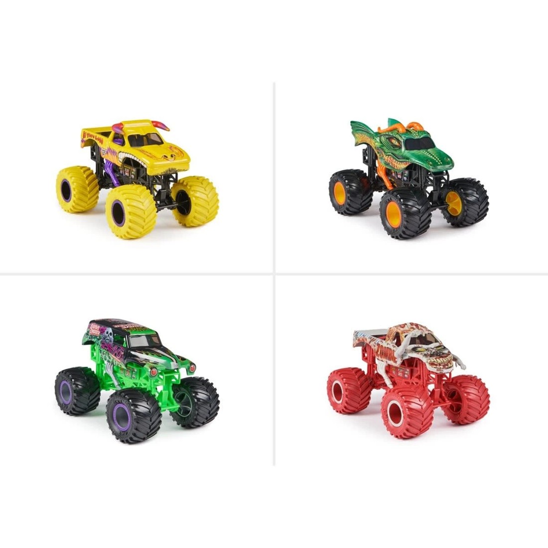 5 Monster Jam 1:24 Die Cast Monster Truck - Assorted, 5 of 6