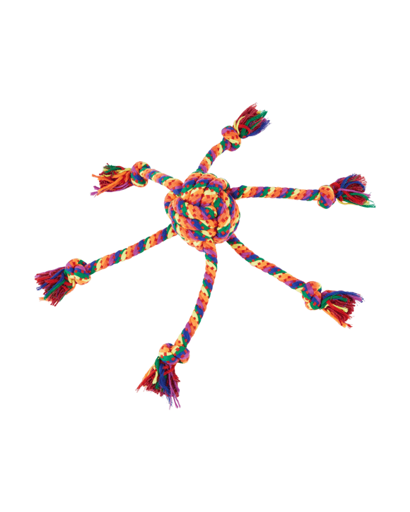 Pet Toy Multi Rope Ball