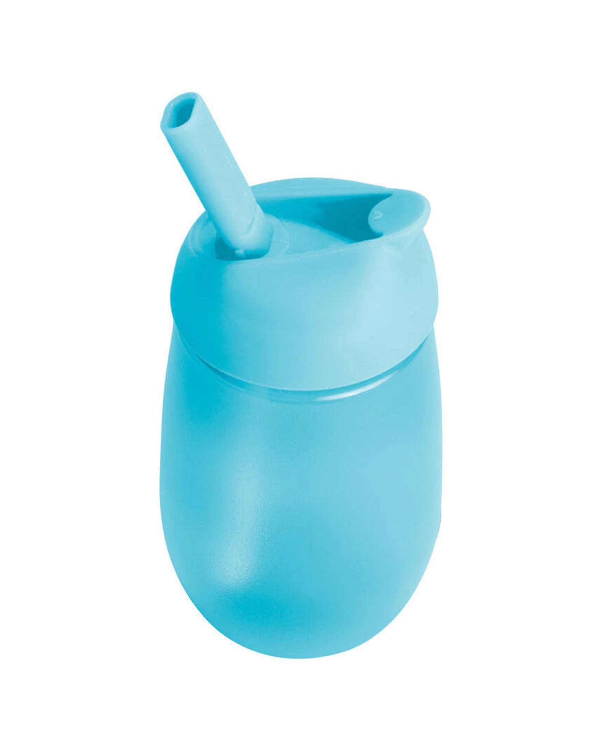 1 Munchkin Simple Clean Straw Anti-Spill Sippy Cup 295ml One-Way Valve 12 Months - Blue, 1 of 2