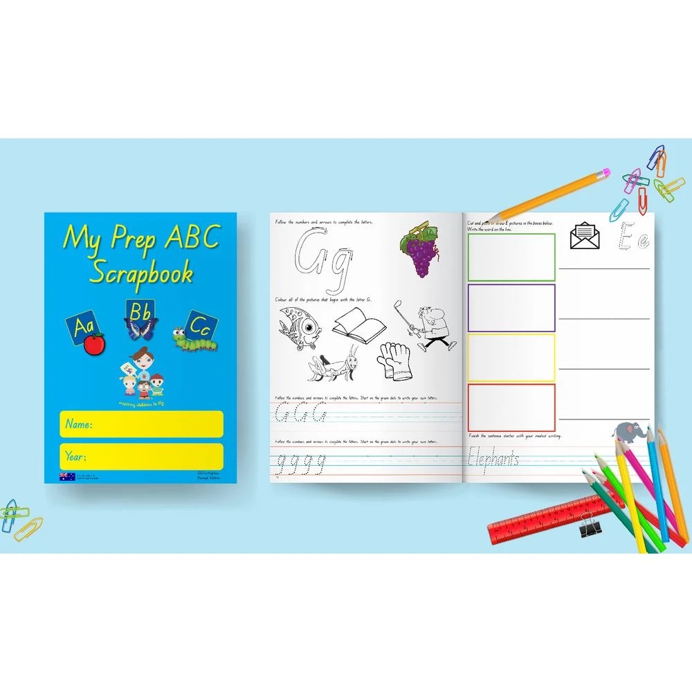 2 My Prep ABC Scrapbook Aqua, 2 of 2