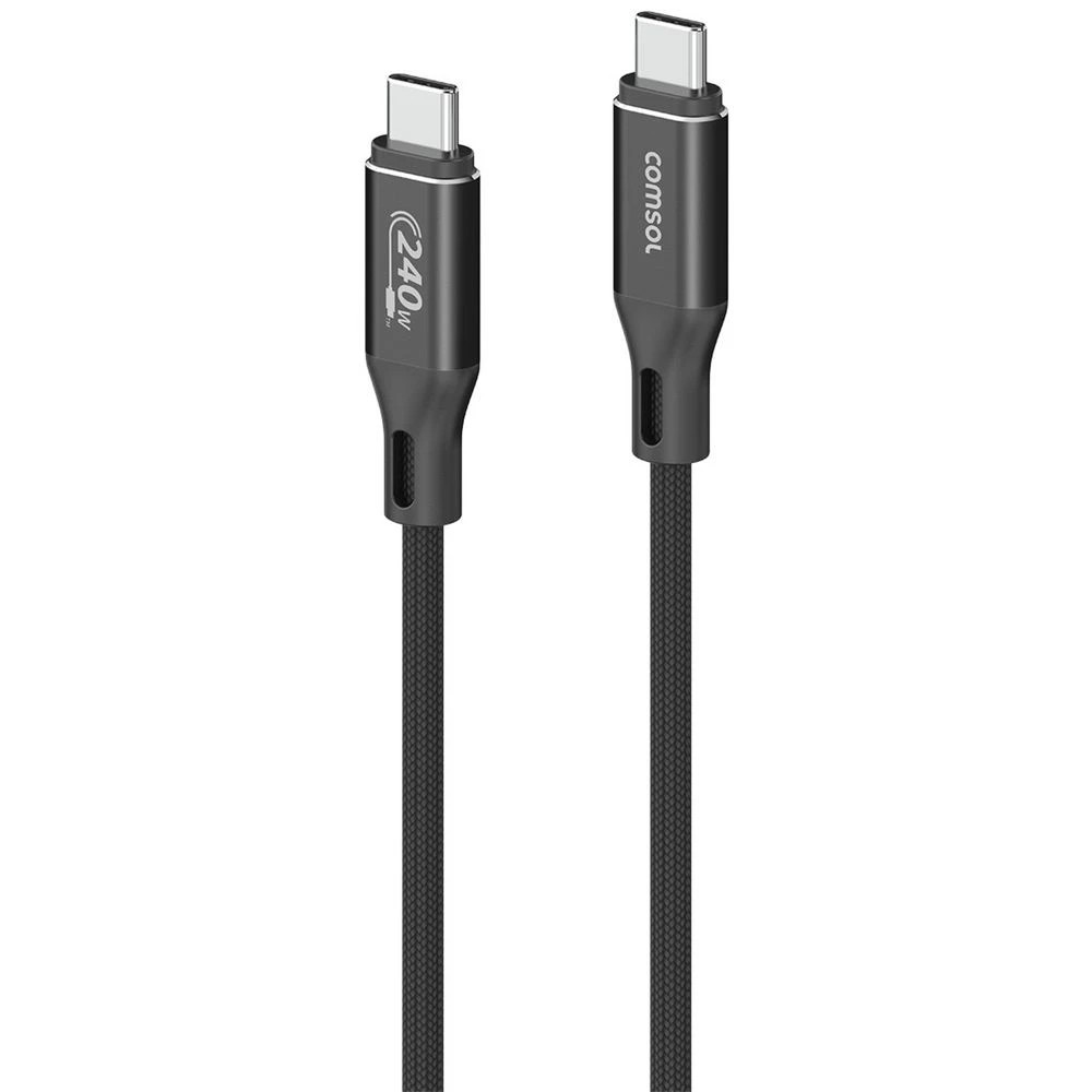 1 Comsol USB-C to USB-C Charge Cable 240W 1.5m, 1 of 4
