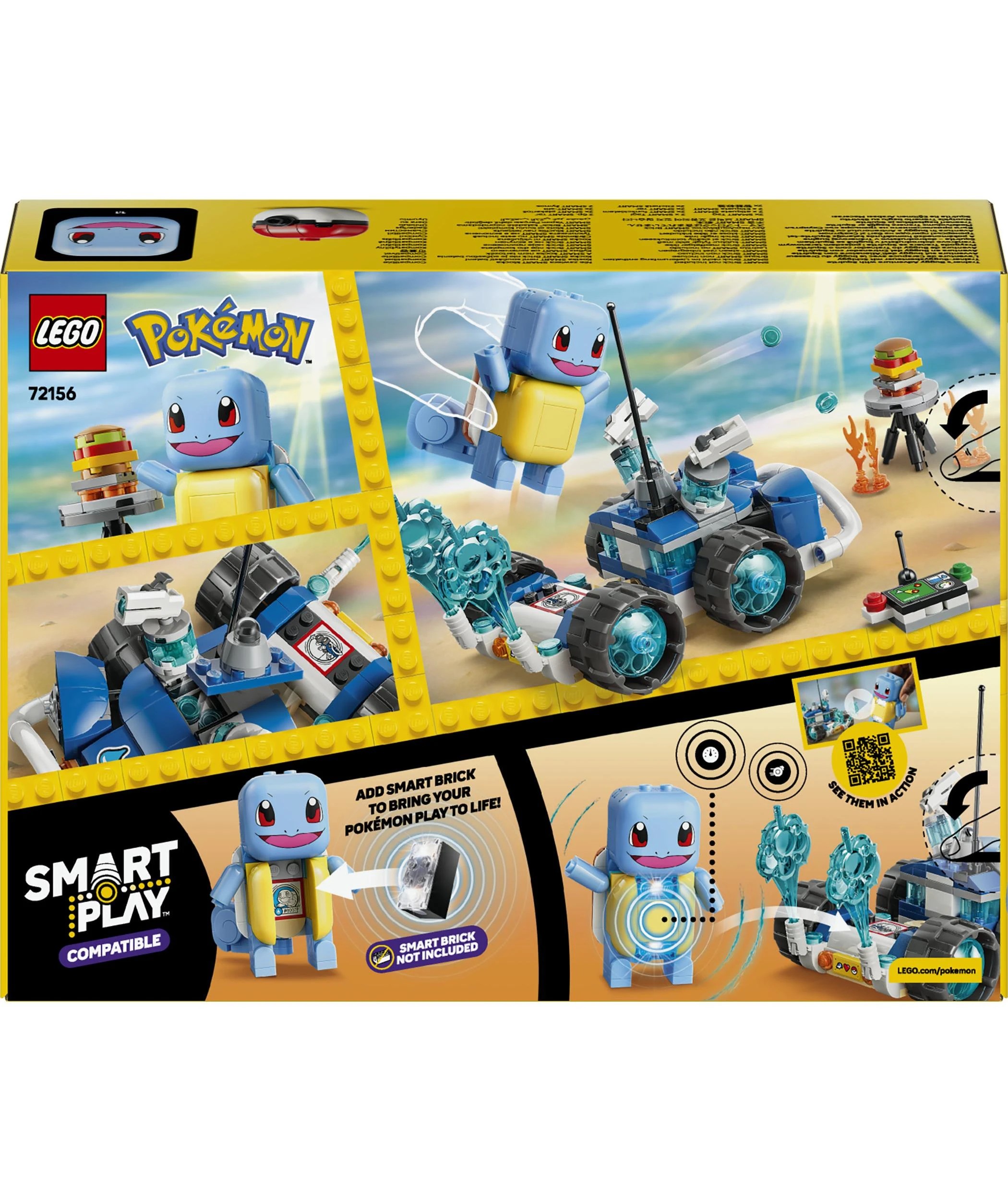11 LEGO Pokemon SMART Play: Trainer's Buggy Adventure with Squirtle 72156, 11 of 11