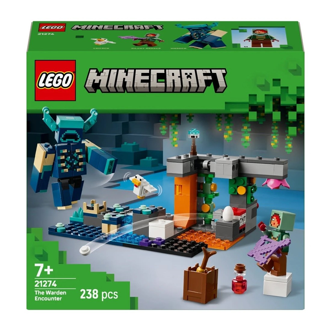 1 LEGO Minecraft The Warden Encounter 21274, 1 of 10